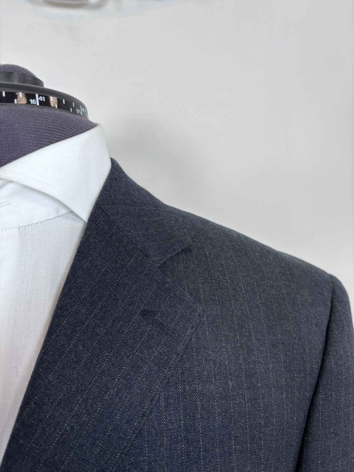 Other Linea Sartoriale Milano Men’s Blue/Grey Wool Blazer Jacket Size 46R - 5 Thumbnail