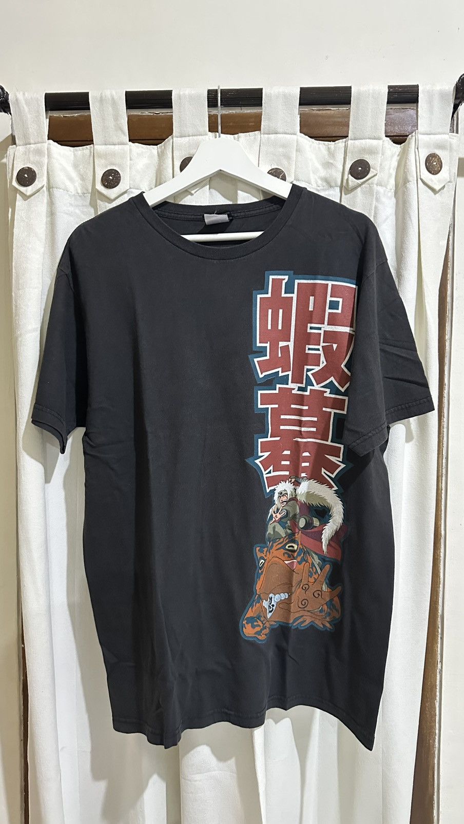 Anime × Vintage Vintage Grail Naruto OG tag 00s Jiraiya Research Tshirt Size US XL / EU 56 / 4 - 1 Thumbnail