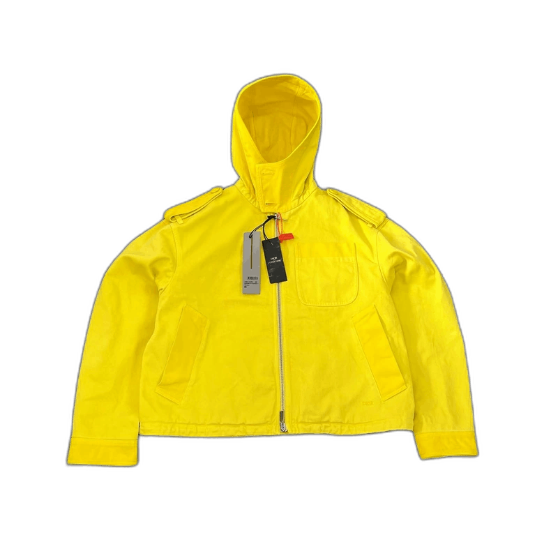 Dior x Peter Doig Yellow Hooded Jacket-2507