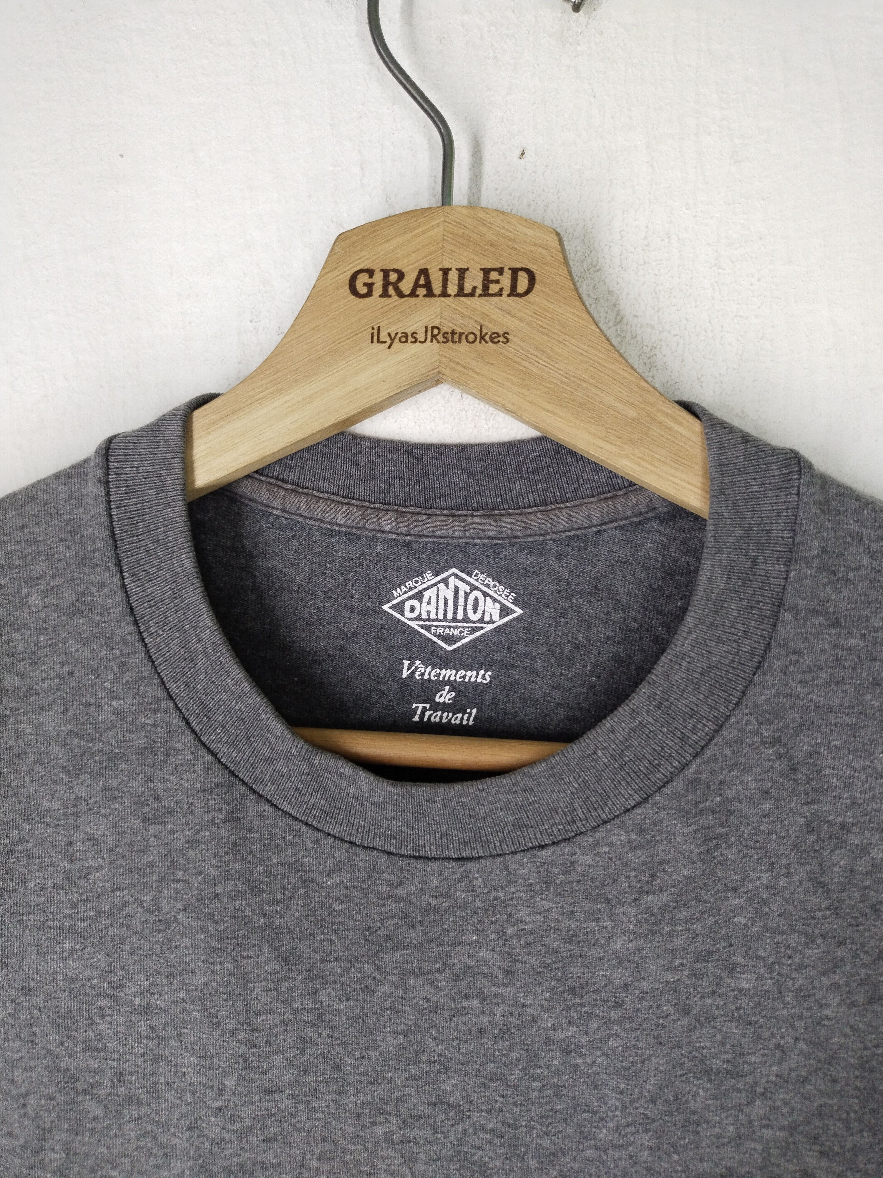 Danton Vintage Danton Plain Pocket Tee Size US S / EU 44-46 / 1 - 4 Thumbnail
