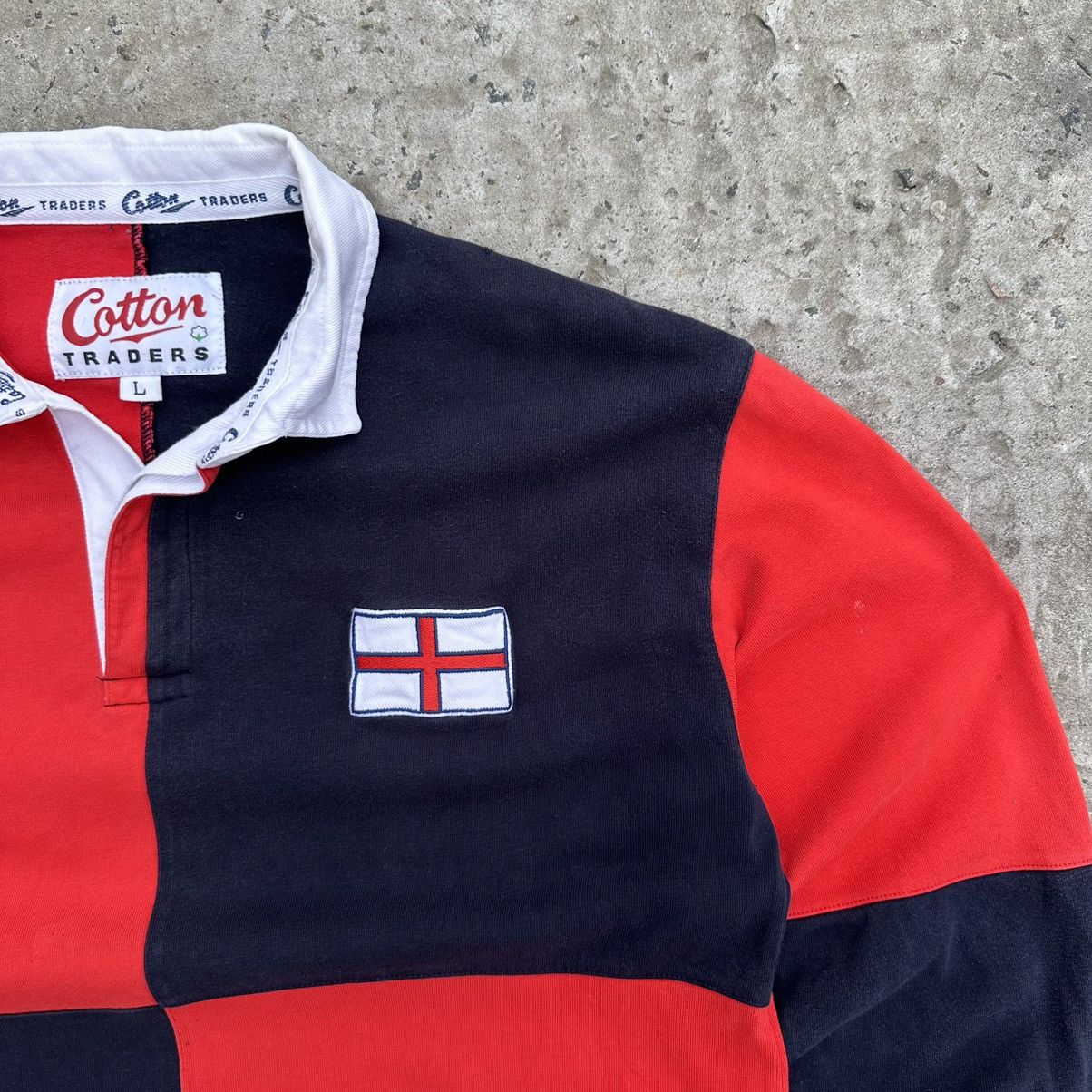 Vintage Vintage England Rugby League Long-sleeve T-shirts Cotton 90s Size US L / EU 52-54 / 3 - 7 Thumbnail