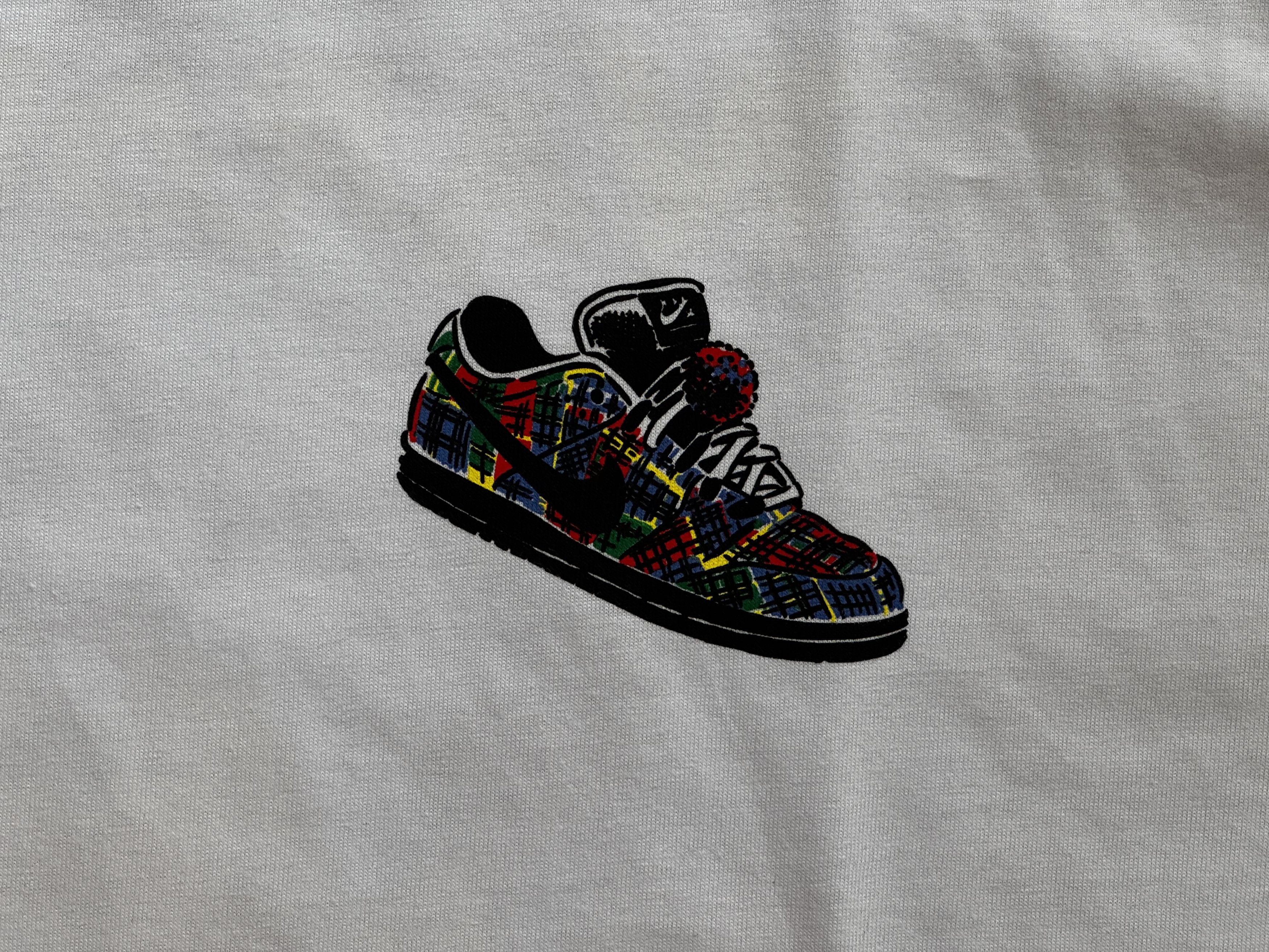 Nike SB x Nardwuar 2025 Dunk Low SB Promo Tee Size US L / EU 52-54 / 3 - 4 Thumbnail