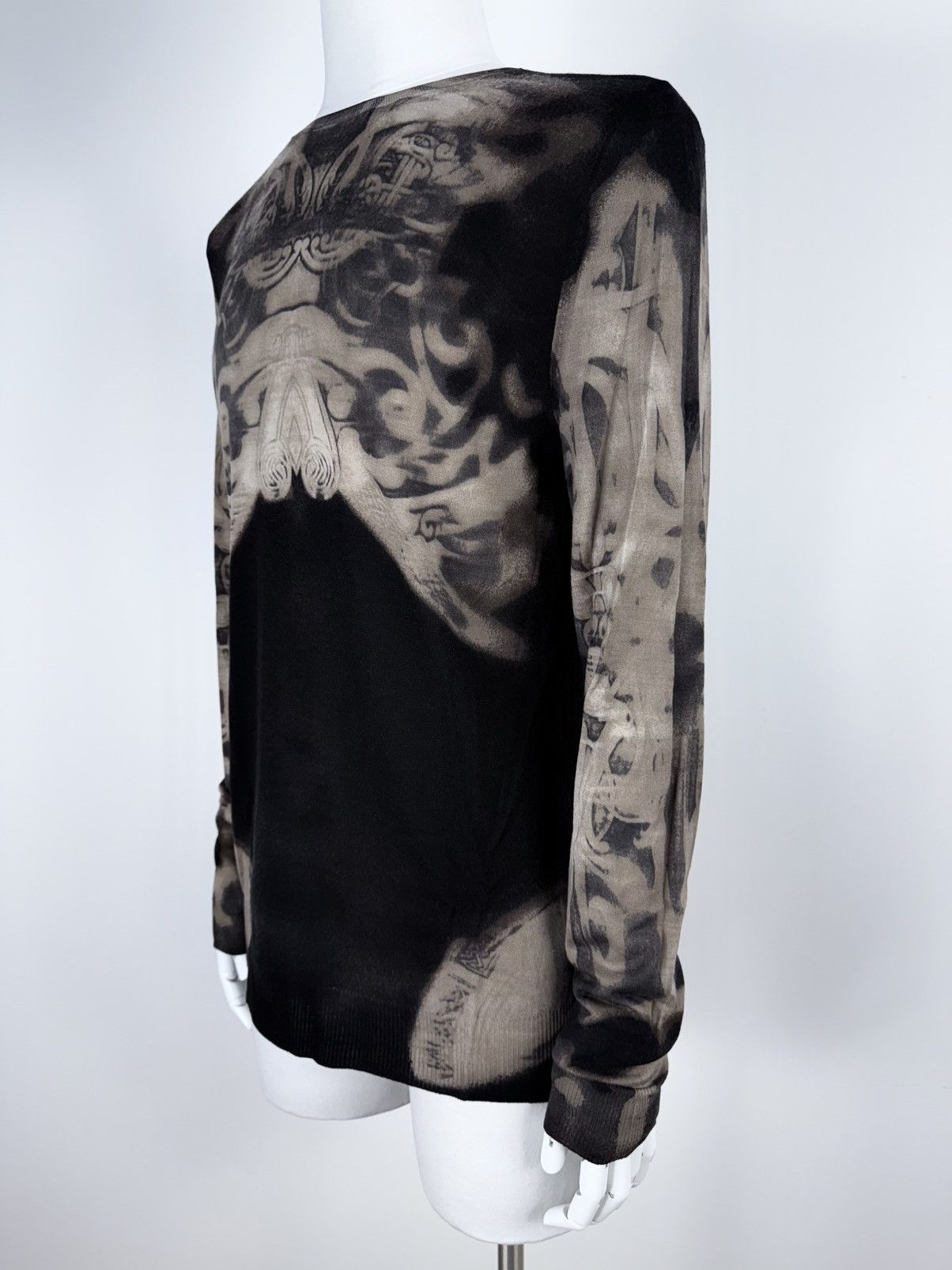 Alexander McQueen A/W 2010 Tribal Skeleton Knit Size US M / EU 48-50 / 2 - 10 Thumbnail