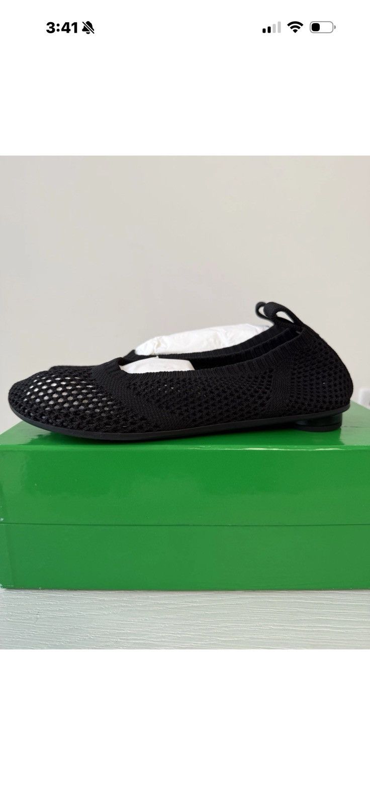 Bottega Veneta Bottega Veneta Stretch Knit Atomic Ballet Flats Size 40 Size US 9 / IT 39 - 3 Thumbnail