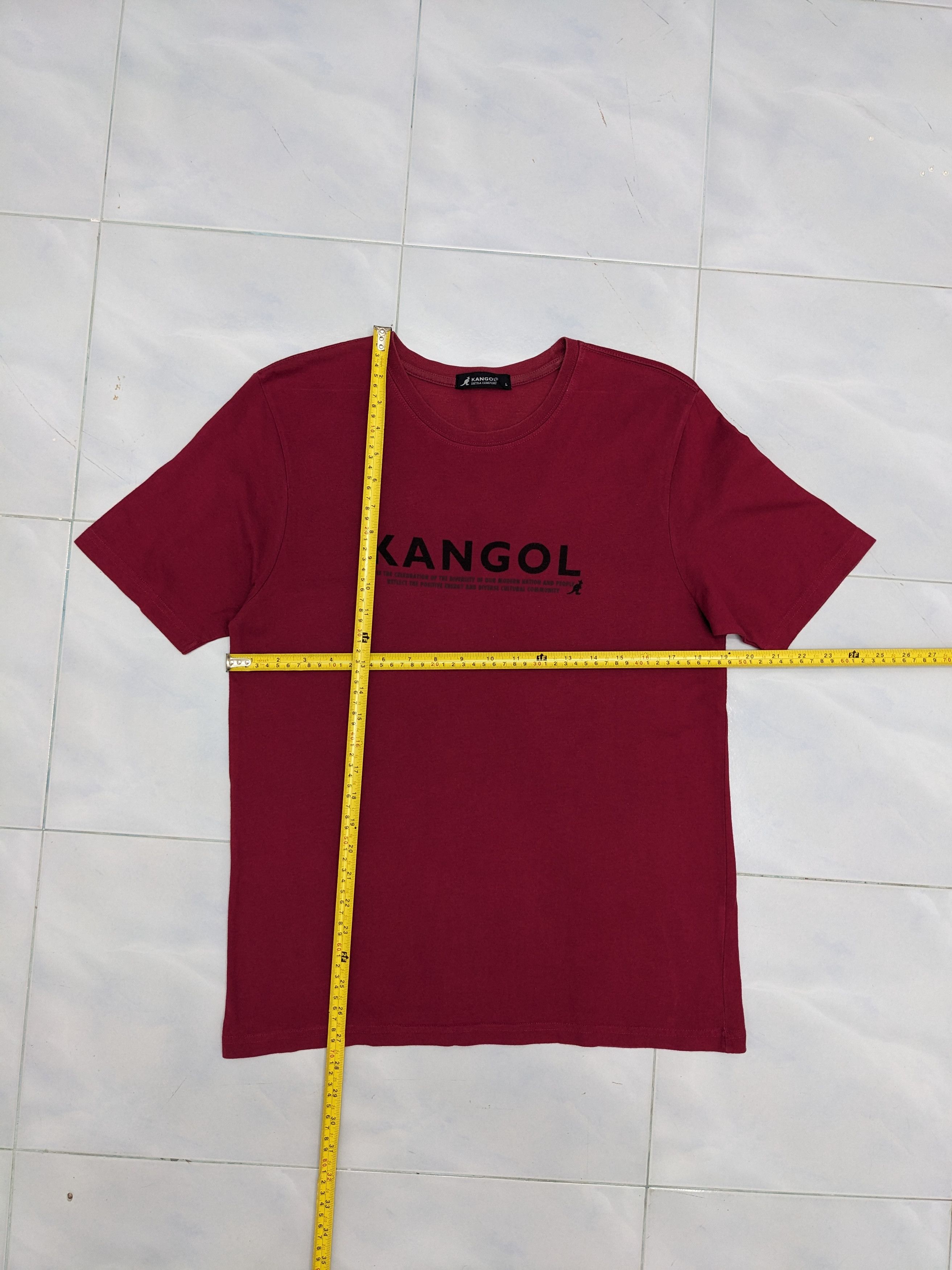 Kangol KANGOL STREETWEAR TSHIRT Size US L / EU 52-54 / 3 - 5 Thumbnail