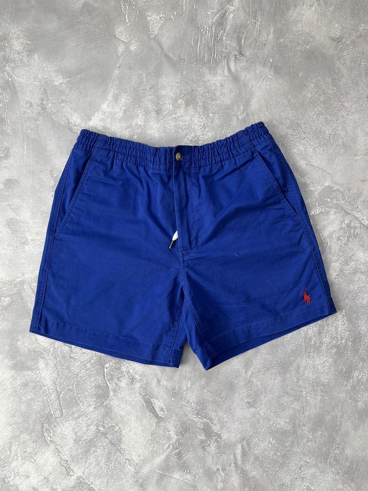 Polo Ralph Lauren Vintage Polo Ralph Lauren Cotton Shorts Blue Stretch Classic Size US 30 / EU 46 - 1 Thumbnail