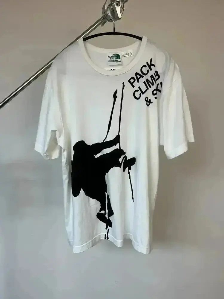 Junya Watanabe x TNF figure print Tee