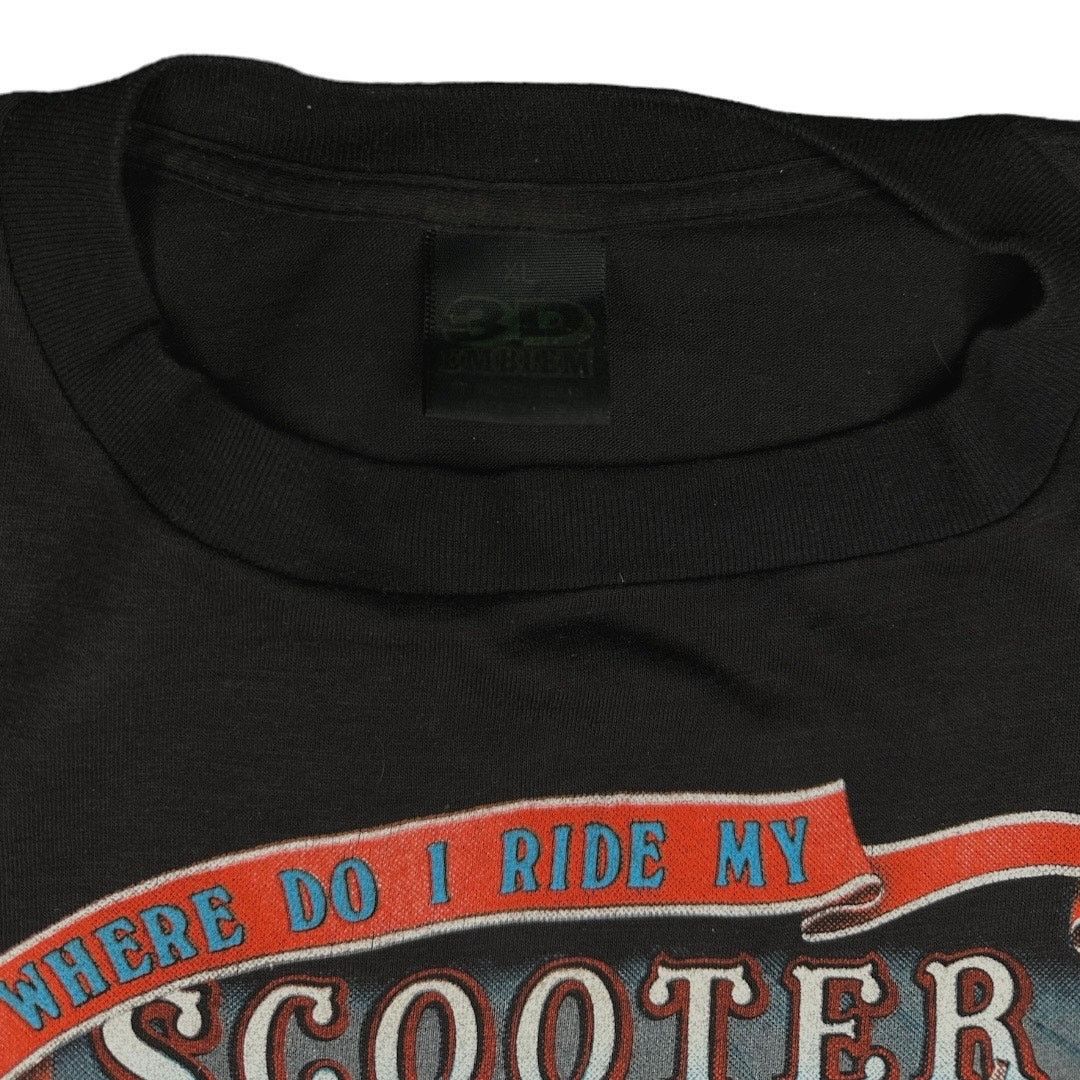 Harley Davidson 1986 Harley Davidson 3D Emblem Rolling Thunder Cycles NY Tee Size US XL / EU 56 / 4 - 3 Thumbnail