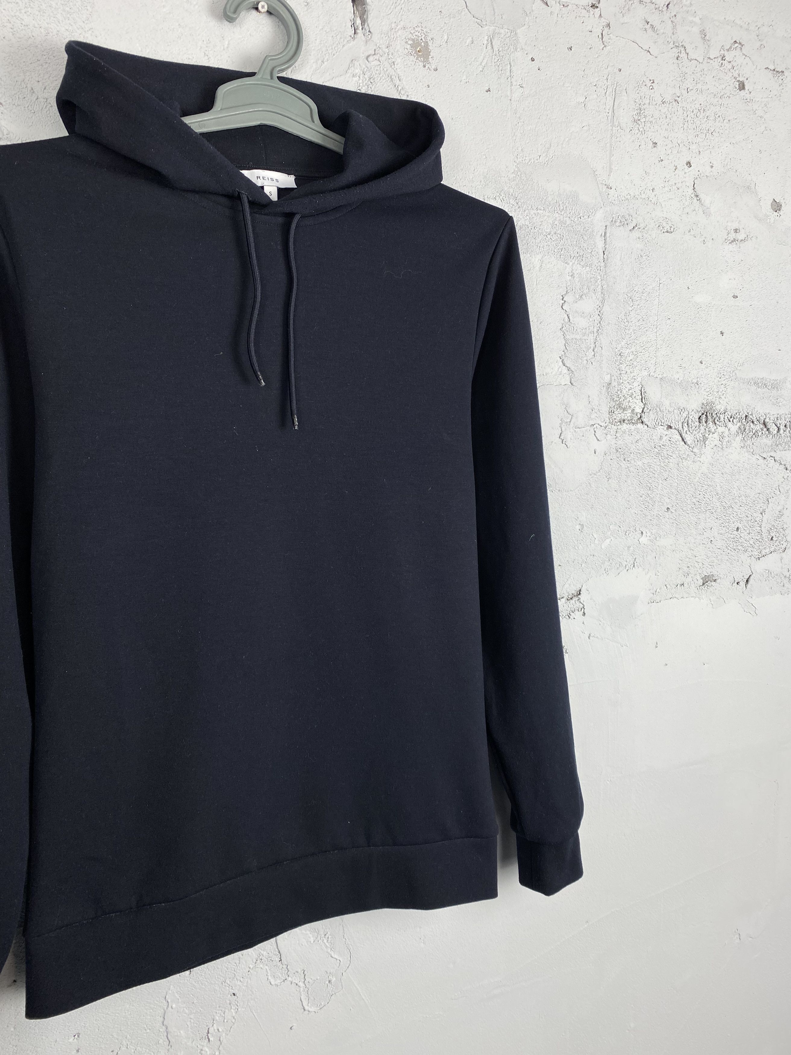 Reiss Reiss Navy Hoodie Casual Basic Size US M / EU 48-50 / 2 - 2 Thumbnail