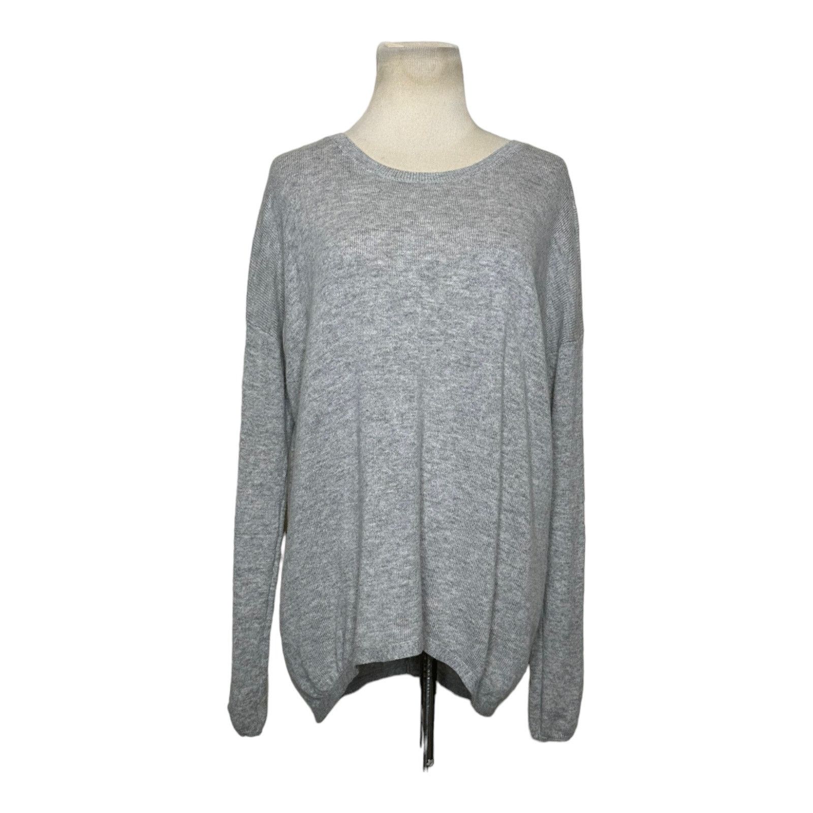Joie Joie gray wool cashmere back flap sweater size small Size S / US 4 / IT 40 - 8 Thumbnail