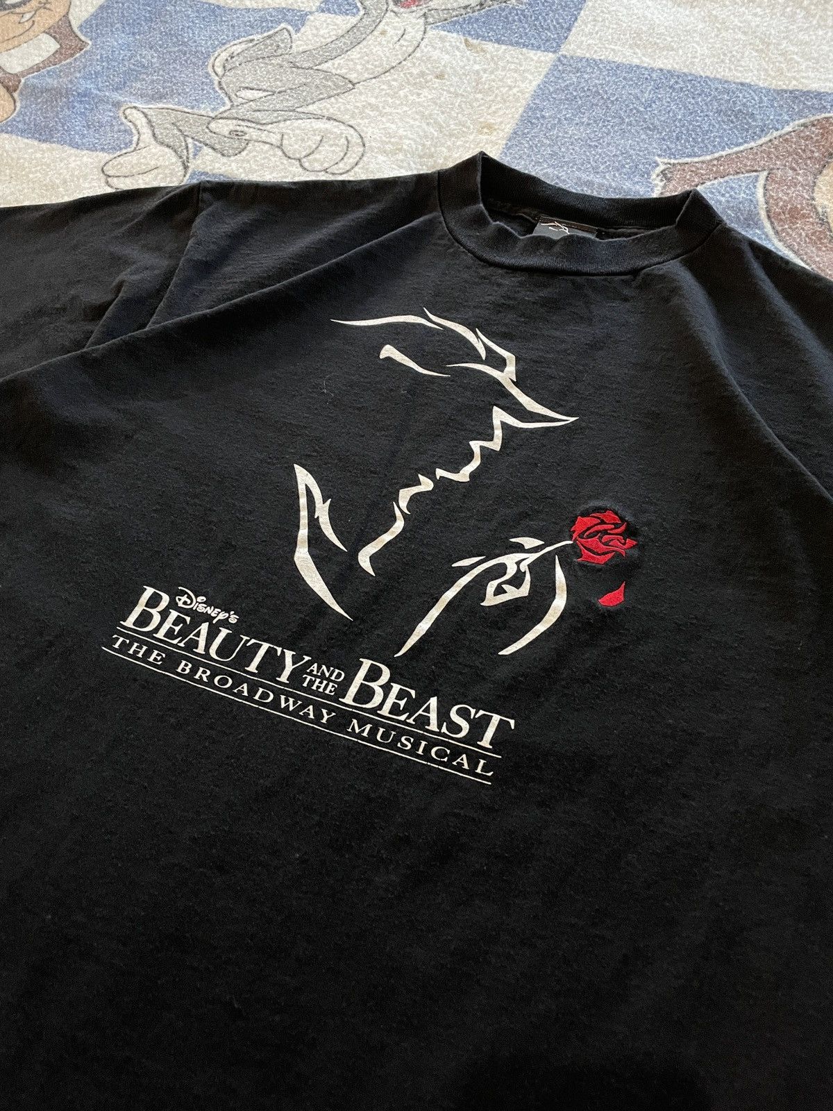 Disney × Vintage Vintage beauty and the beast broadway tour tee Size US XL / EU 56 / 4 - 2 Thumbnail
