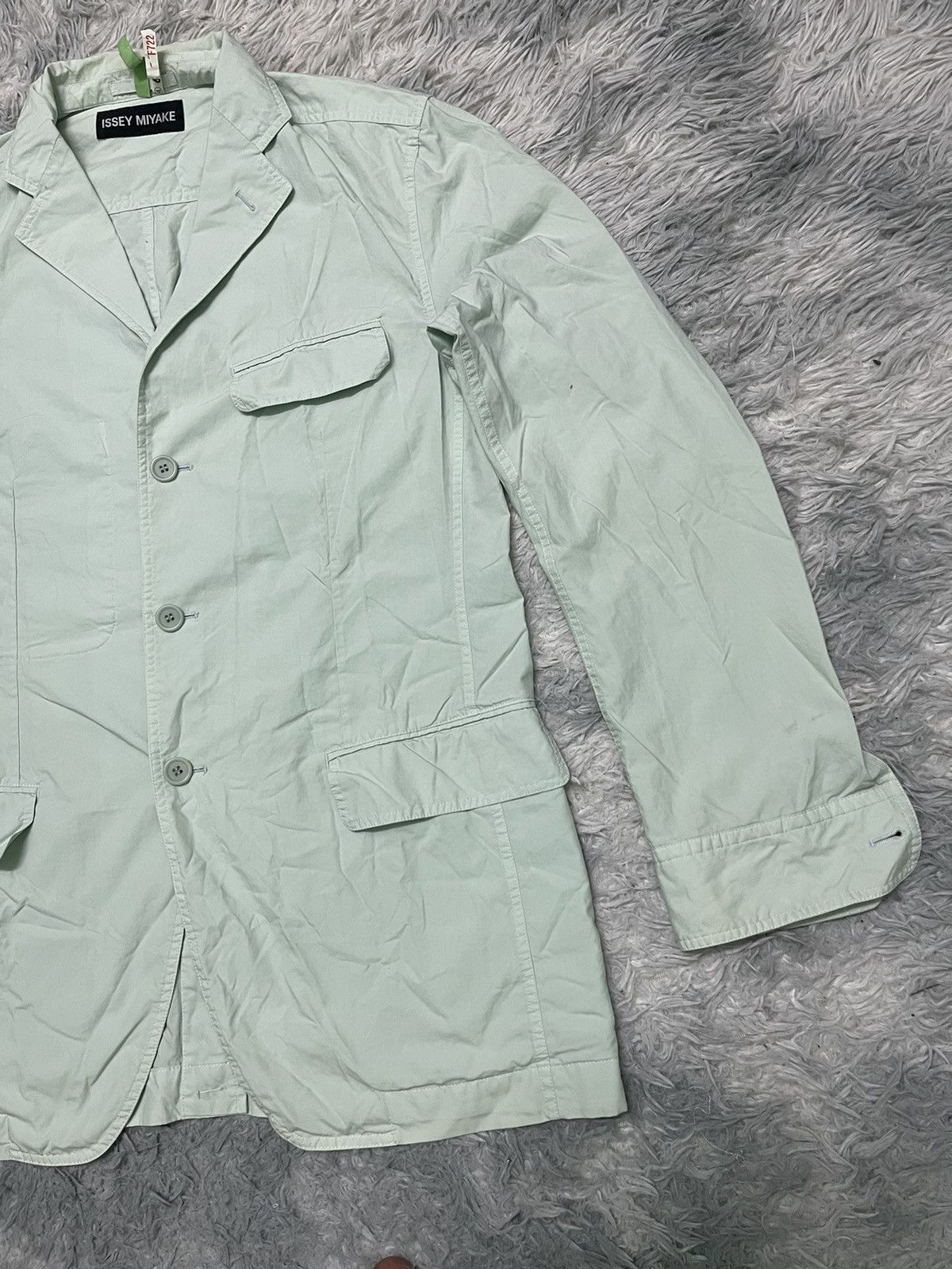 Issey Miyake 90s ISSEY MIYAKE BLAZZER RARE COLOUR GOOD CONDITION Size US M / EU 48-50 / 2 - 4 Thumbnail