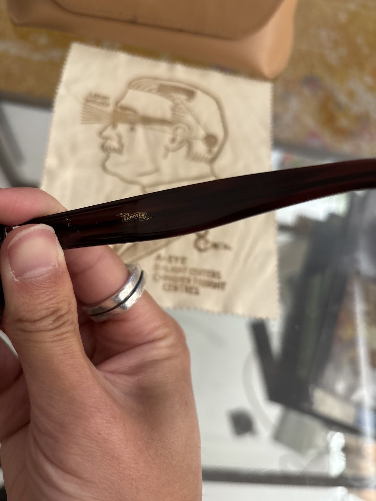 Japanese Brand Vintage Groover Alcock eyeglasses Size ONE SIZE - 5 Thumbnail