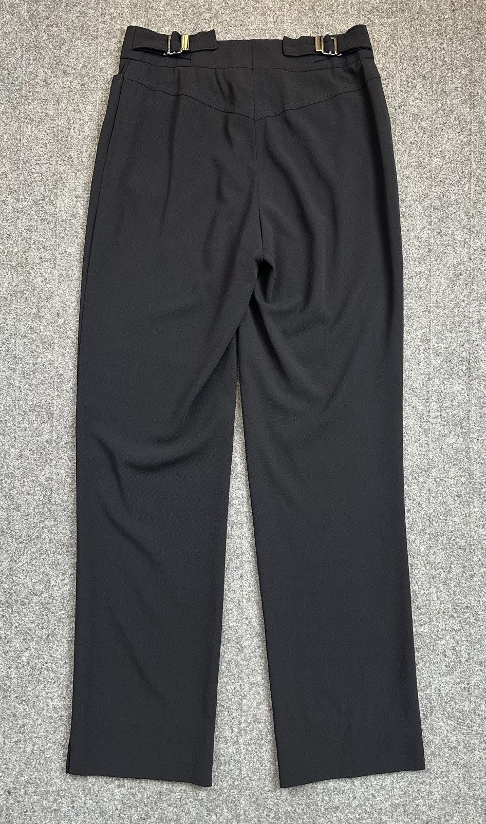 Gucci Gucci - Tom Ford 1999 - Buckled Waist Strap Wool Trouser Size 24" / US 00 / IT 34 - 7 Thumbnail