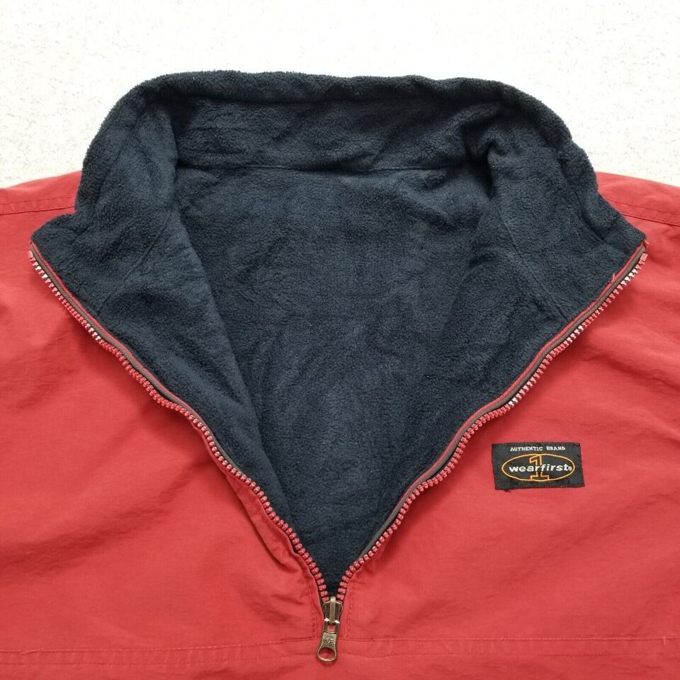 Other Wearfirst Jacket Mens XL Red Full Zip Pockets Size US XL / EU 56 / 4 - 10 Thumbnail