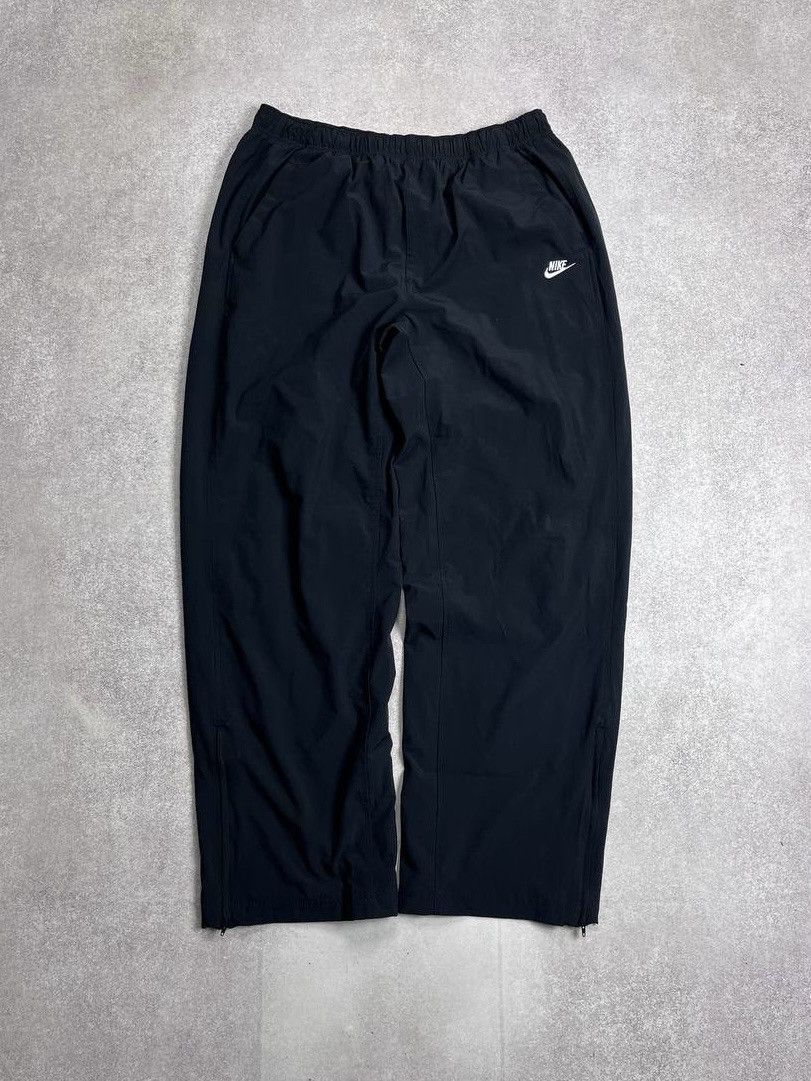 VINTAGE NIKE TN SKEPTA STYLE NYLON TRACK PANTS Y2K L