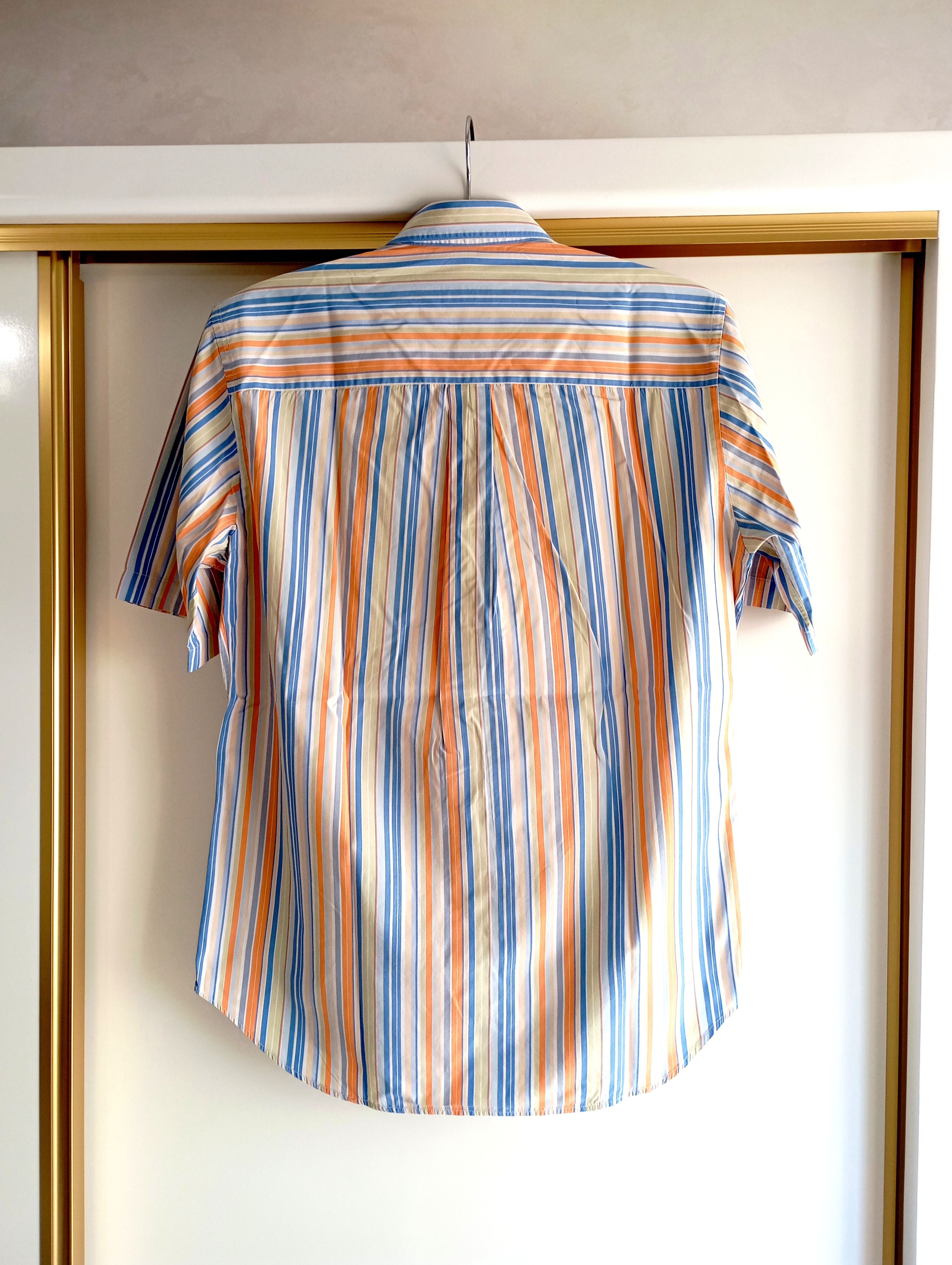 Burberry Burberry shirt summer striped short sleeve size M Size US M / EU 48-50 / 2 - 10 Thumbnail