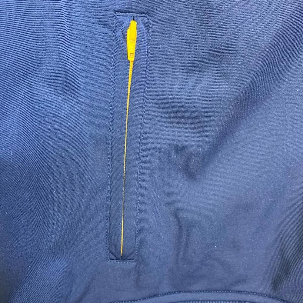 American Eagle Outfitters Vintage American Eagle Full Zip Track Jacket Navy Gold Men L Size US L / EU 52-54 / 3 - 5 Thumbnail