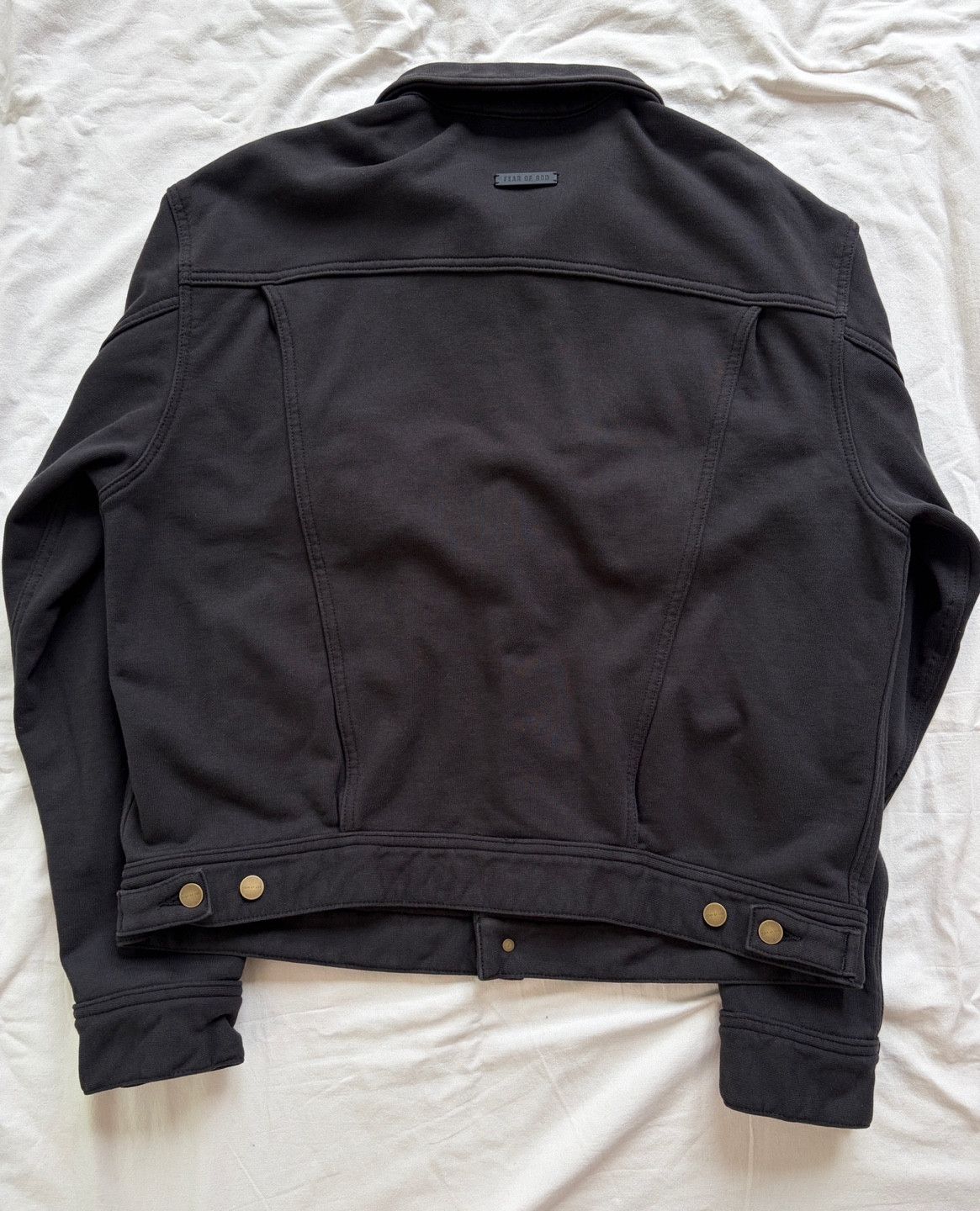 Fear of God Fear of God 7th French Terry Trucker Jacket Eternal 8th 6th Size US XL / EU 56 / 4 - 8 Thumbnail