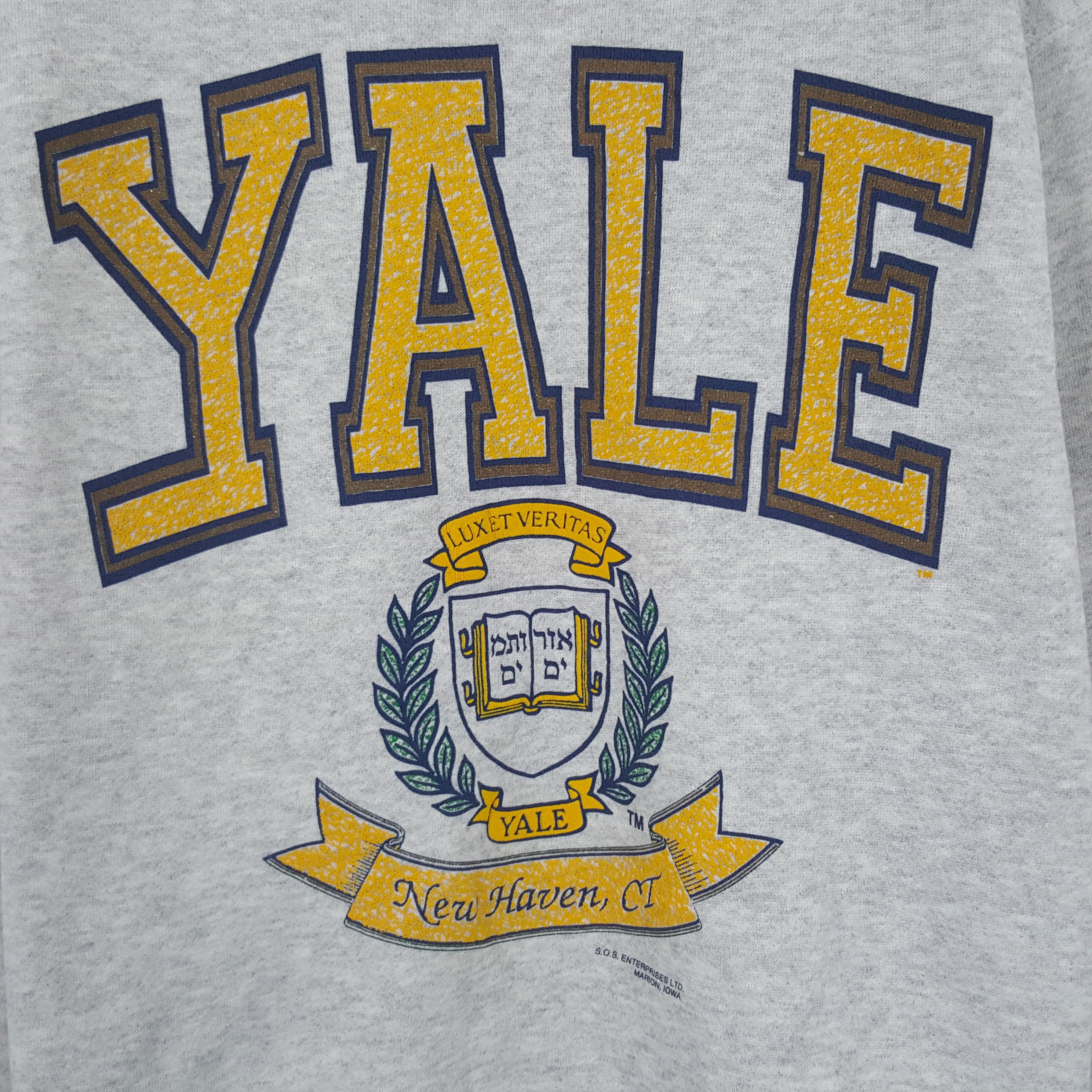 Champion × Vintage Vintage Champion Yale Sweatshirt Size US M / EU 48-50 / 2 - 2 Thumbnail