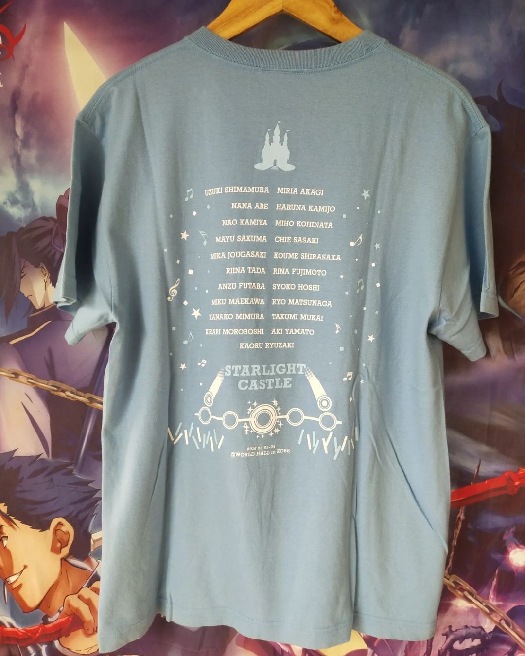 Anime × Japanese Brand The Idolmaster Cinderella Tri Castle Story Anime Idol Tees Size US L / EU 52-54 / 3 - 3 Thumbnail
