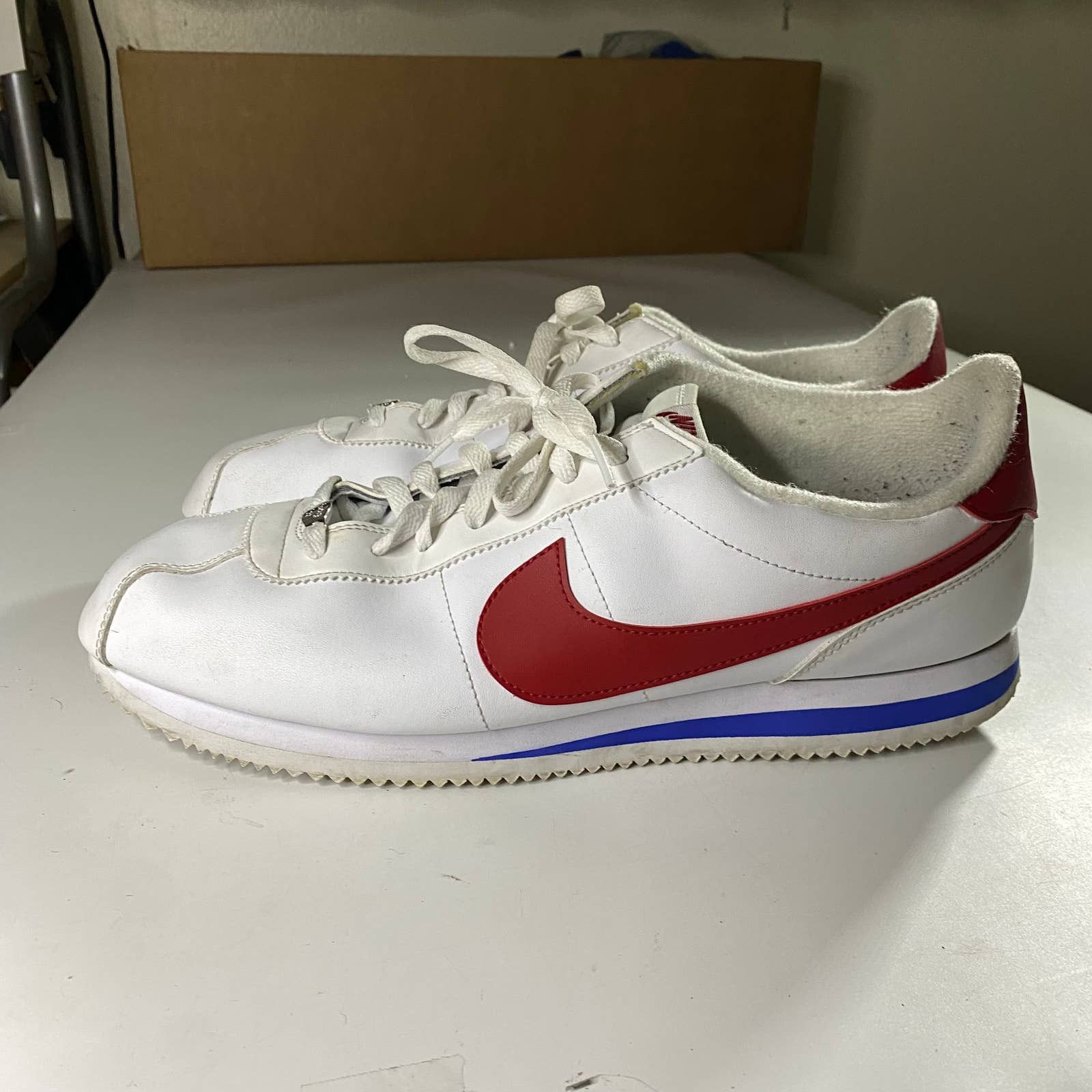 Nike Cortez Basic Forest Gump Shoes Sneakers Men's Size 15