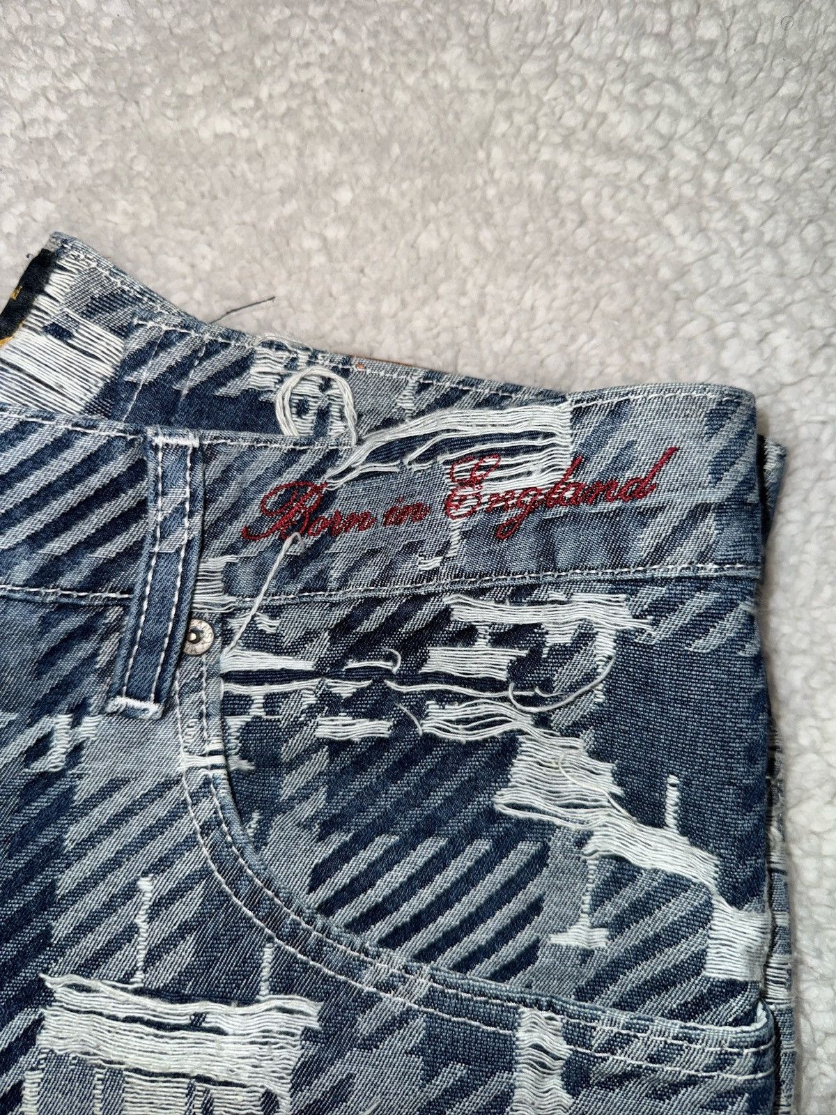 Vivienne Westwood Vivienne Westwood Asymmetrical Crash Denim Size US 33 - 4 Thumbnail