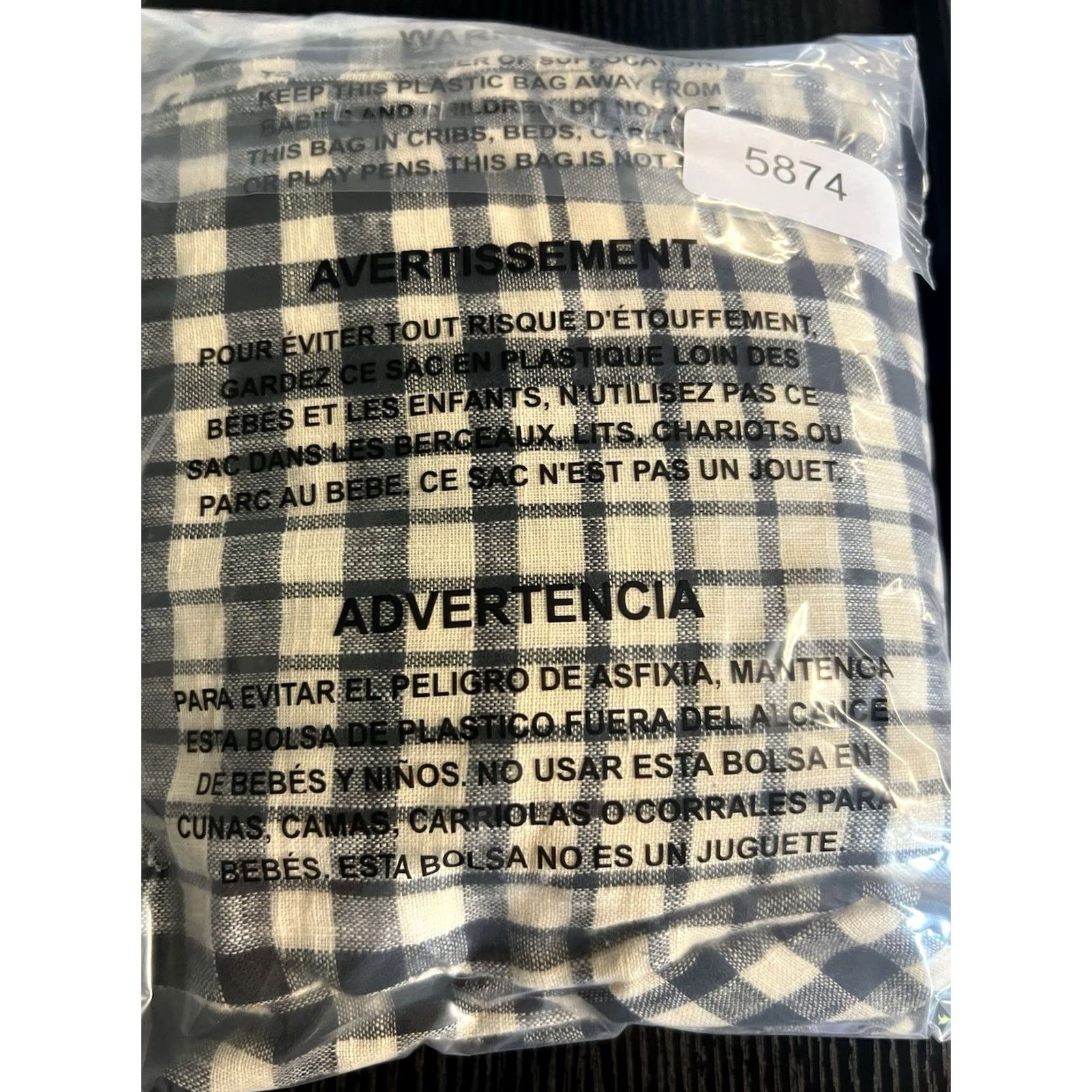 Urban Outfitters VINTAGE Urban Outfitters Ellery Surplice Gingham Plaid Jumpsuit w/ Pockets Shirt? No, one-piece Size 26" / US 2 / IT 38 - 6 Thumbnail