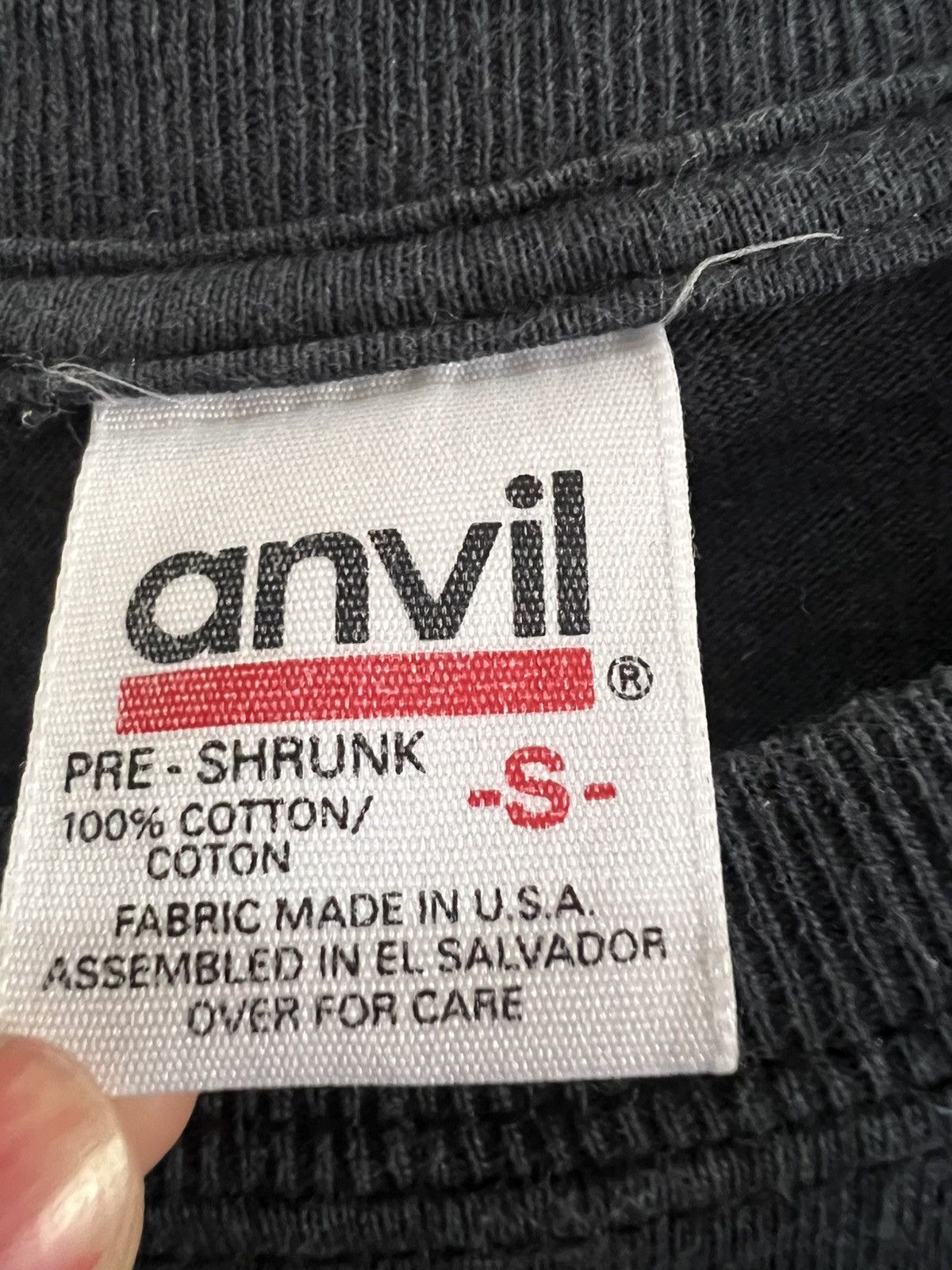 Anvil Vintage Cube Graphic T-Shirt / Back Print Tee Size US S / EU 44-46 / 1 - 7 Thumbnail