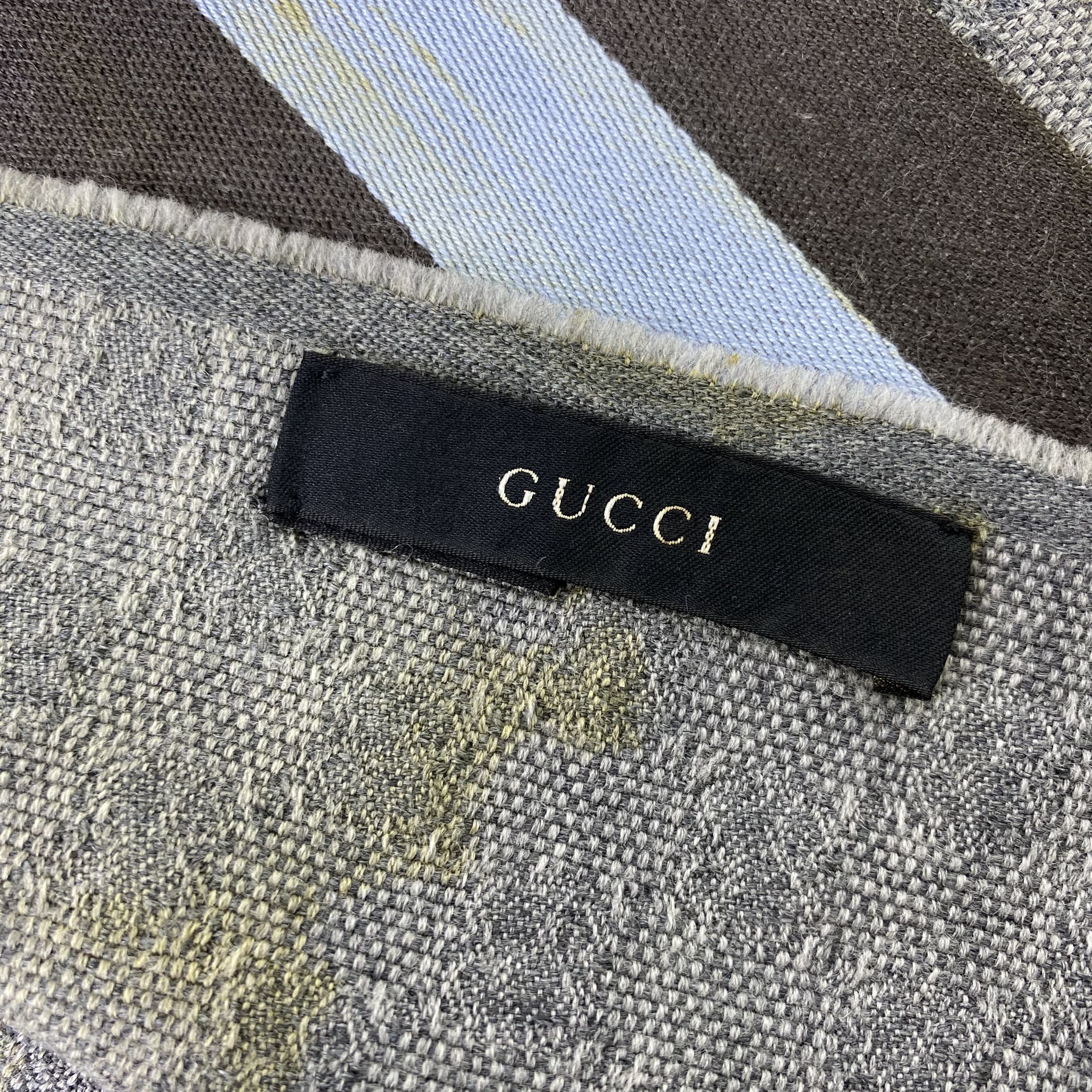 Gucci GUCCI GG MONOGRAM Scarf / Muffler / Neckwear - T1498 Size ONE SIZE - 5 Thumbnail