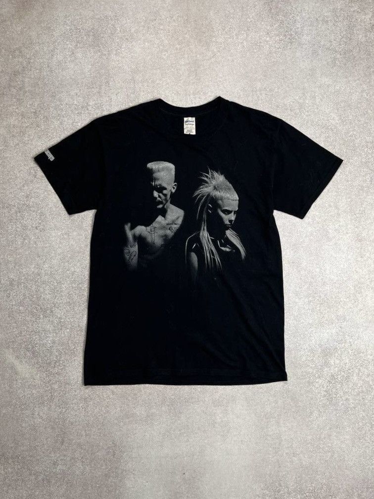 Other Vintage DieAntwoord Promo Love Is Dark Graphic T-shirt M Size US M / EU 48-50 / 2 - 1 Thumbnail