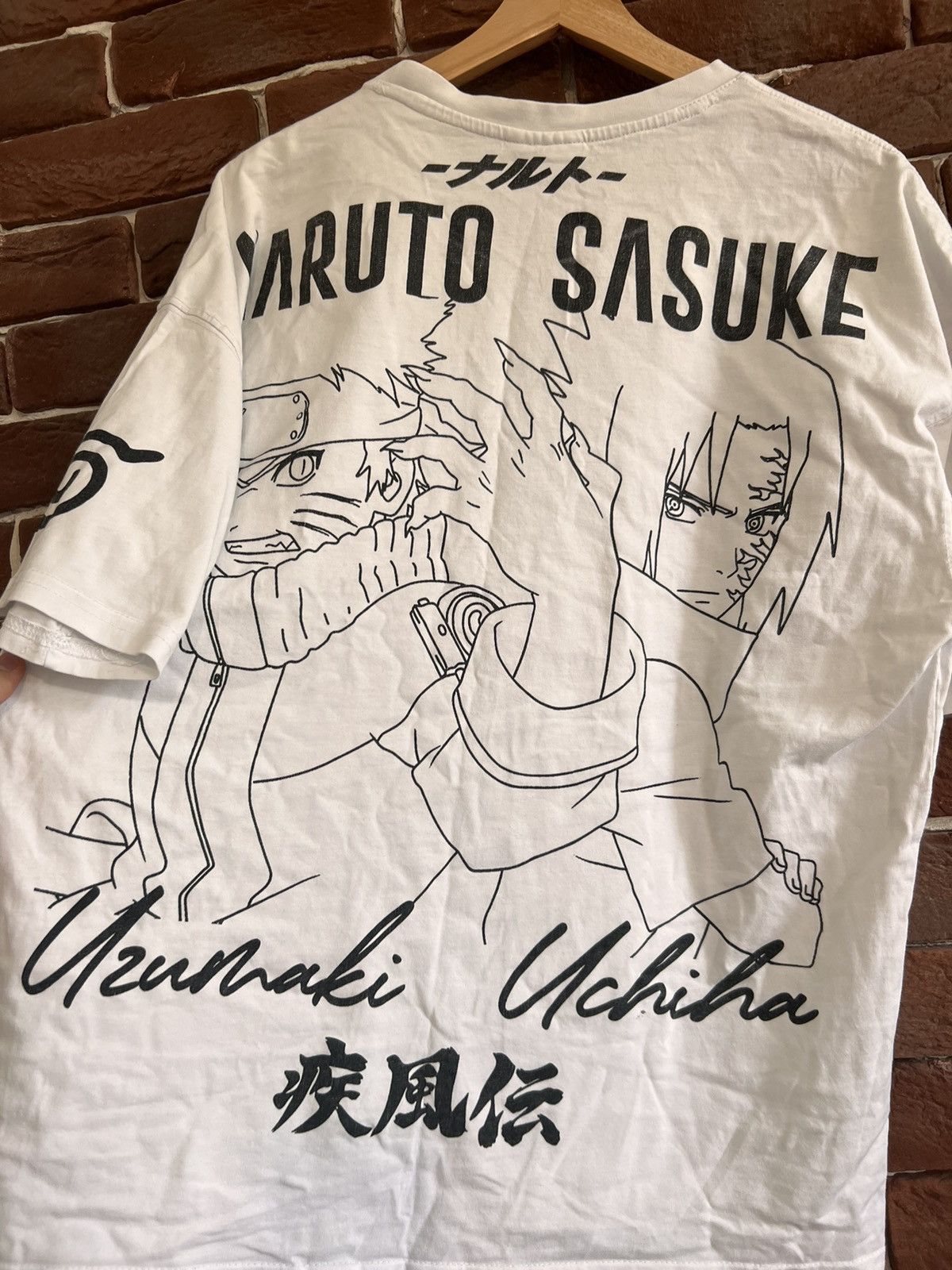 Cartoon Network Rare Naruto Shippuden Sasuke Anime TShirt by Defuzes Size US S / EU 44-46 / 1 - 3 Thumbnail
