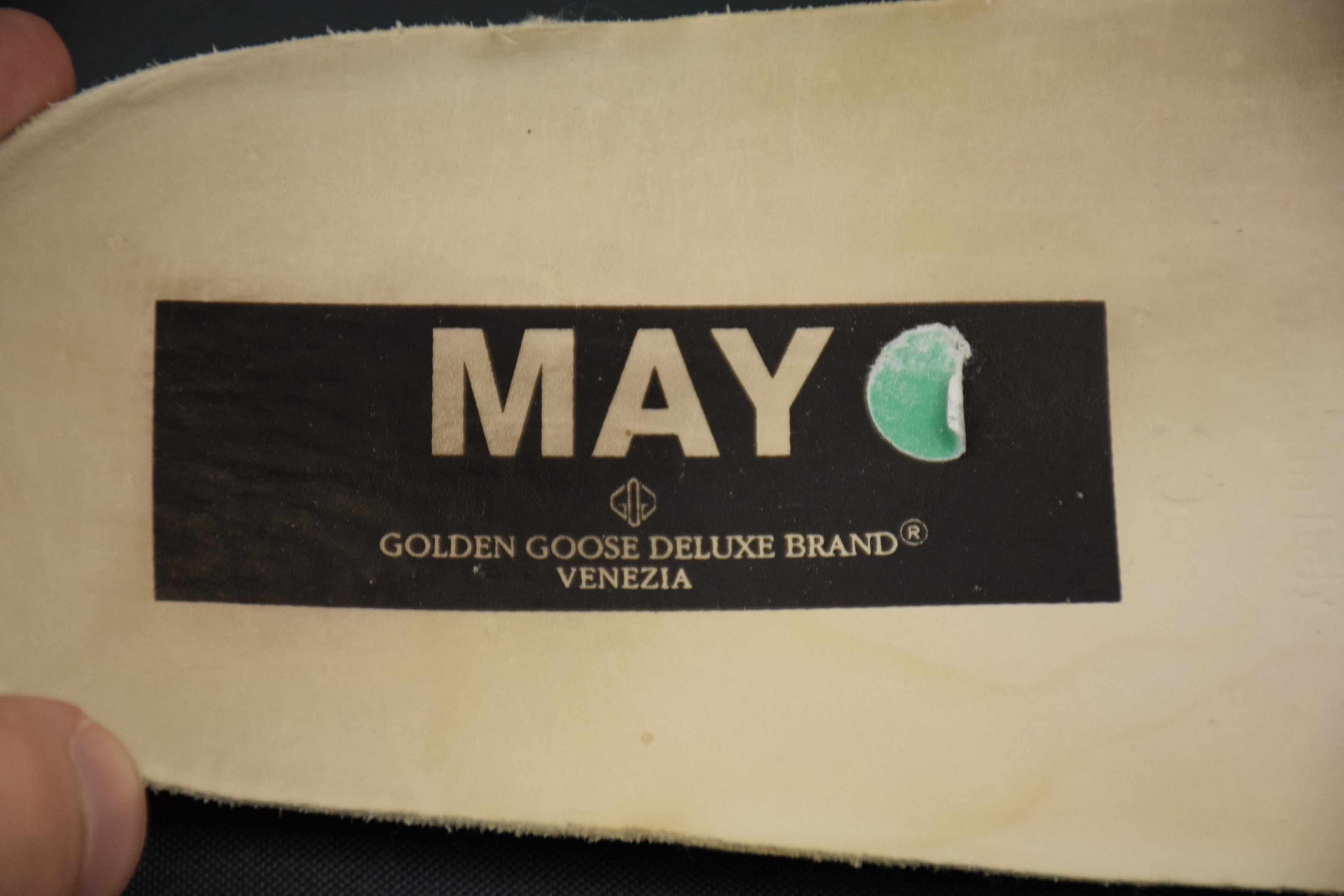 Designer × Golden Goose GOLDEN GOOSE GGDB MAY Blue Velvet Sneakers US 8 UK 6 EU 39 Size US 8 / IT 38 - 10 Thumbnail