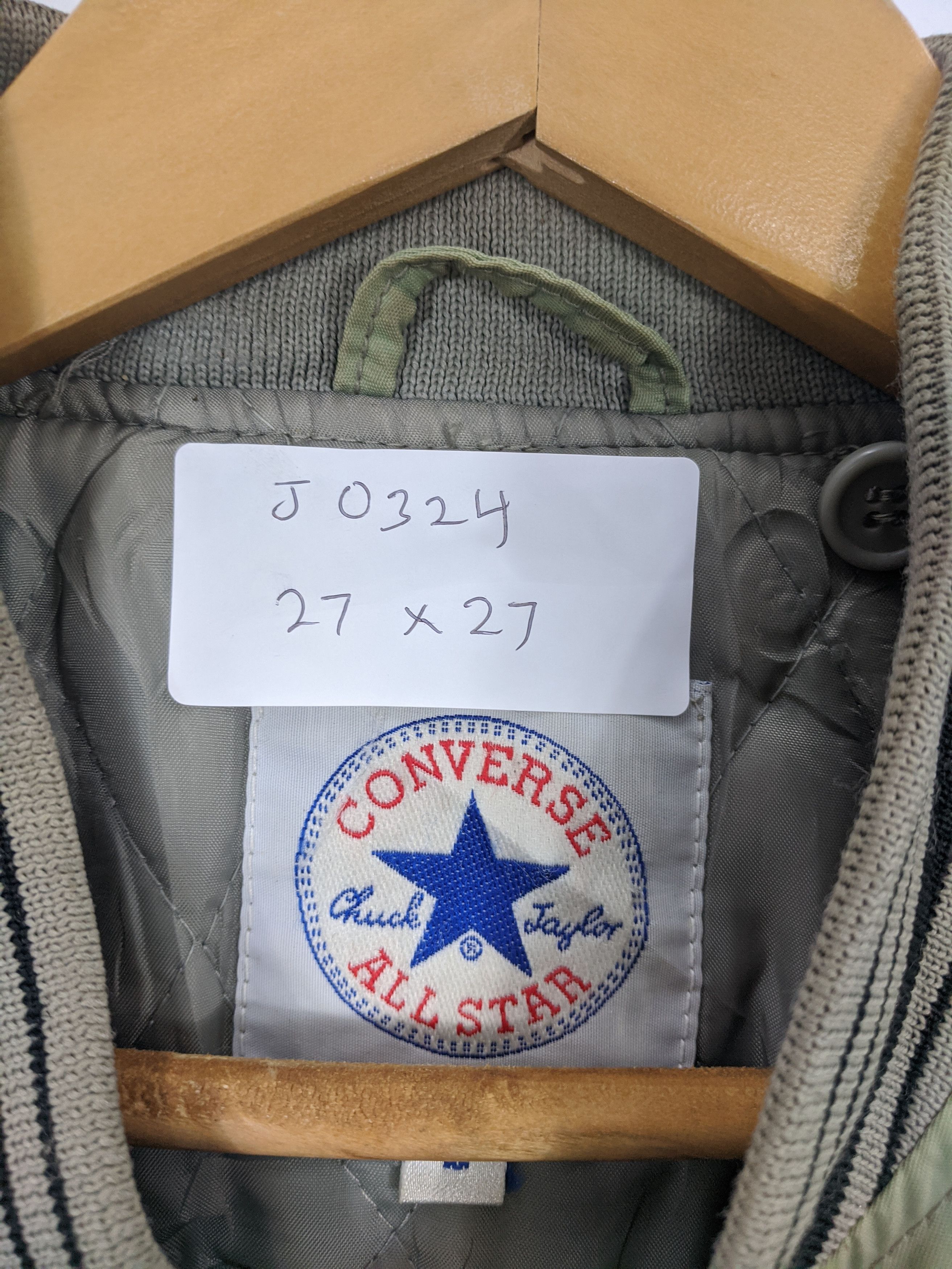 Converse Vintage 90s Converse Bomber Varsity Jacket J0324 Size US M / EU 48-50 / 2 - 15 Thumbnail