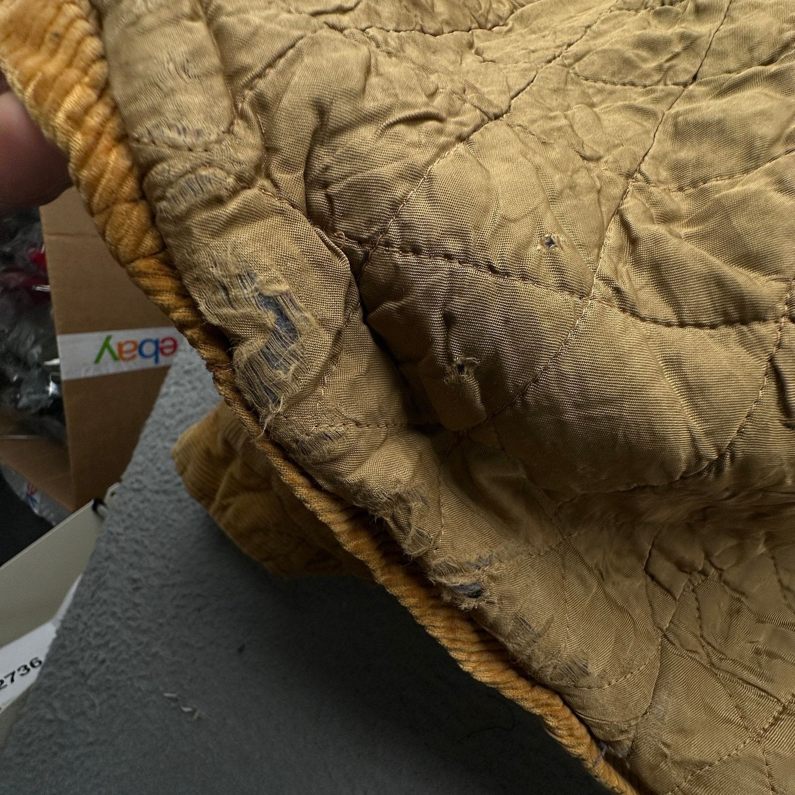 Other Vintage 70s Cromwell Court Corduroy Bomber Lined Jacket XL Size US XL / EU 56 / 4 - 11 Thumbnail