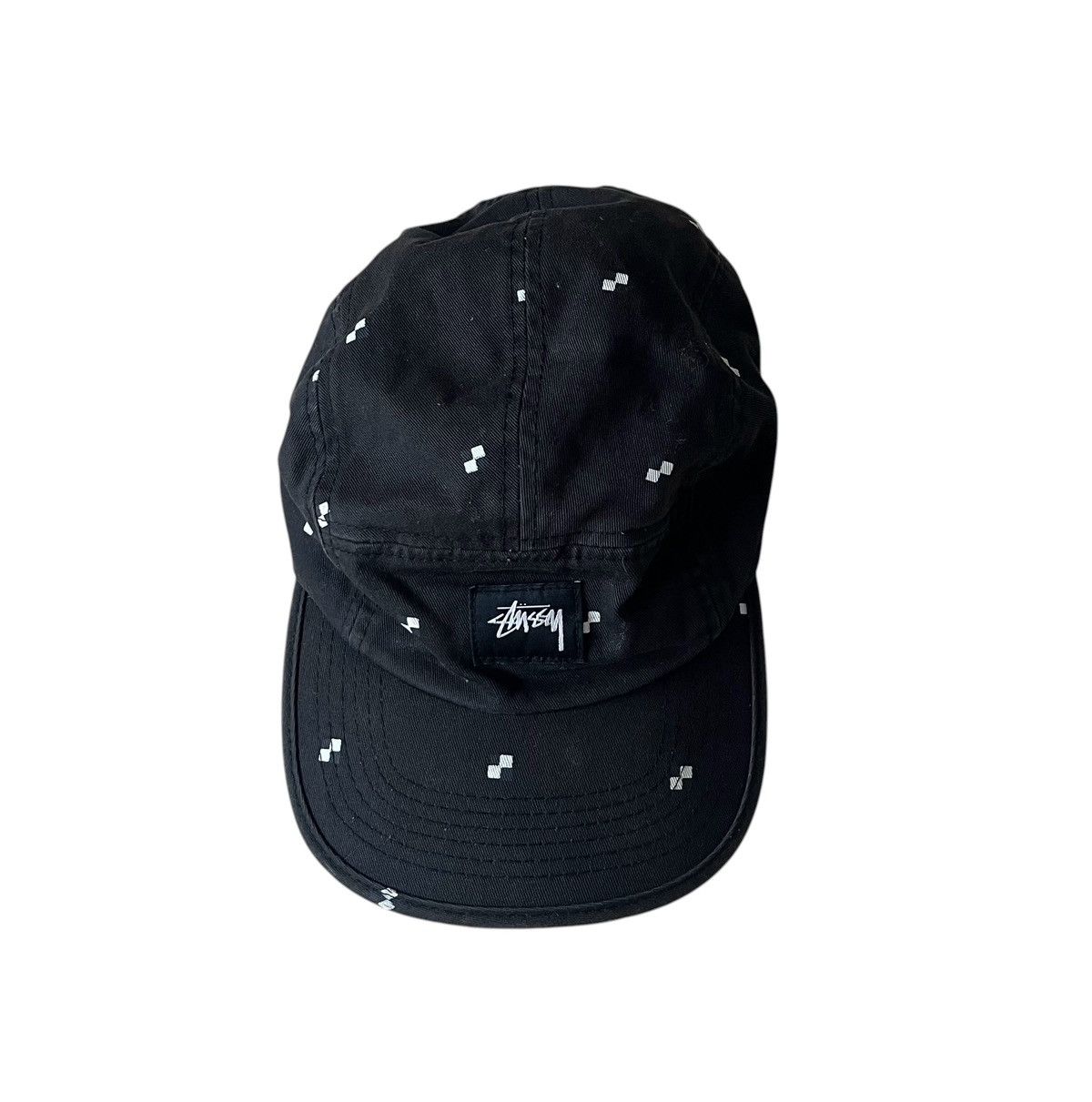 Stussy Vintage stussy digi print box logo camp cap Size ONE SIZE - 2 Thumbnail
