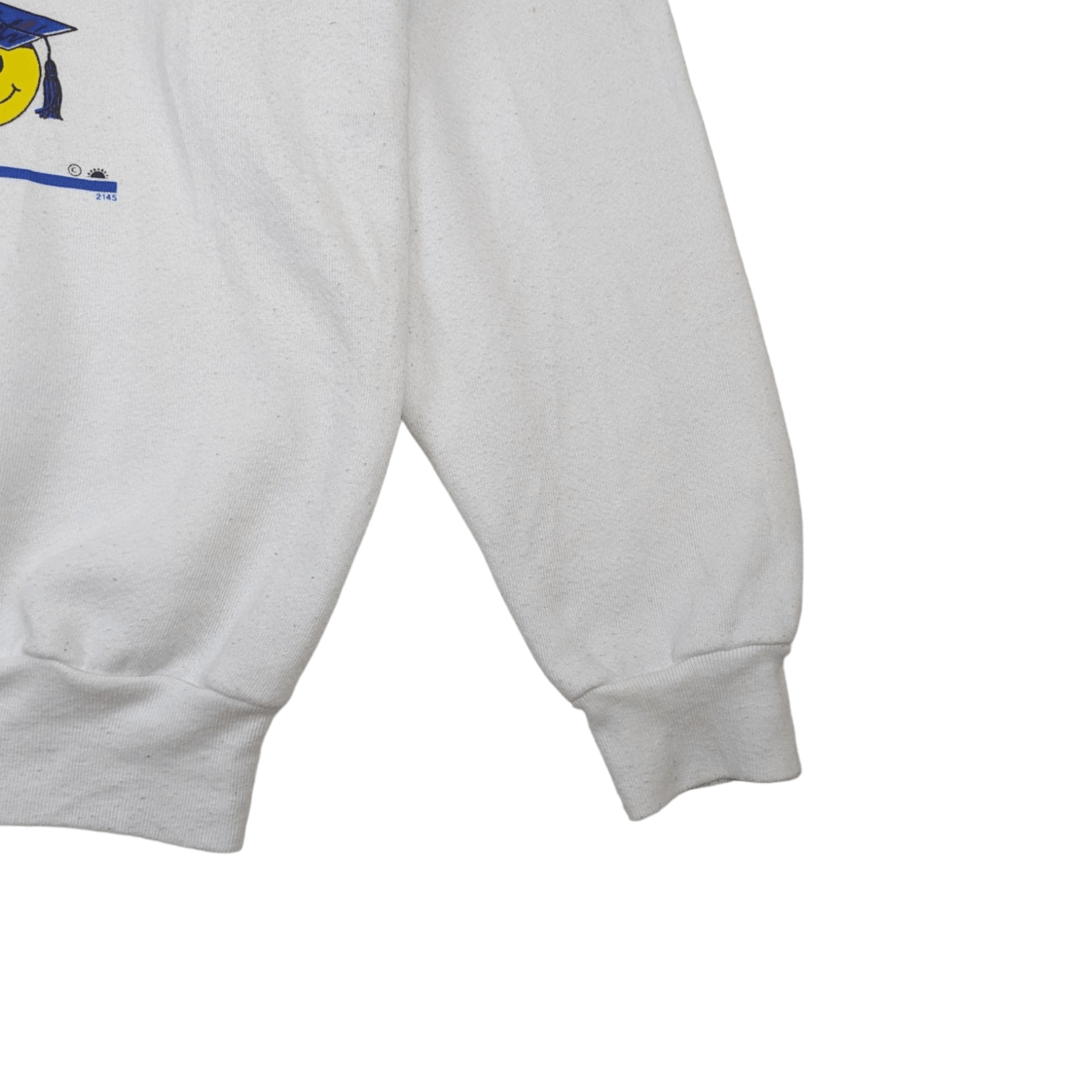 American Apparel Vintage 90's TEACHER'S DAY Graduation Jumper Sweatshirt Size US L / EU 52-54 / 3 - 7 Thumbnail