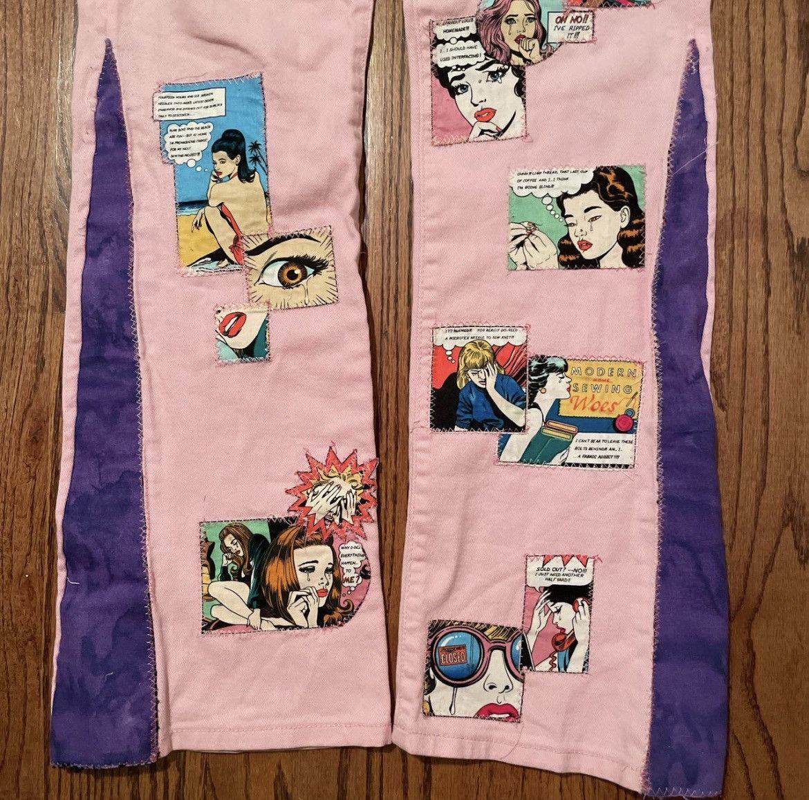 Other Japanese Pop Art Jeans Size 30" / US 8 / IT 44 - 3 Thumbnail