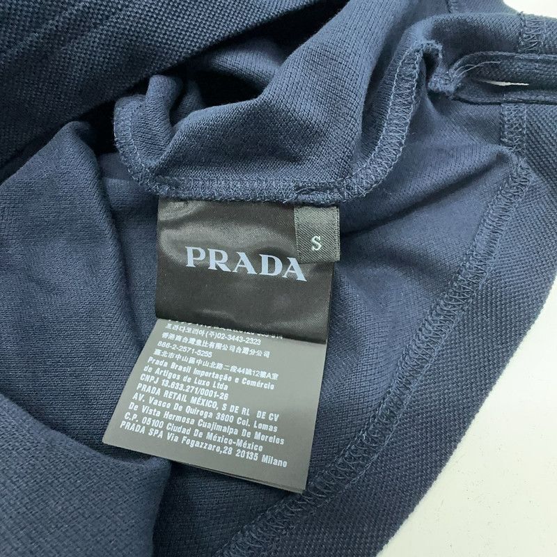 Prada Prada Striped Short Sleeve Polo Shirt Size US S / EU 44-46 / 1 - 1 Thumbnail