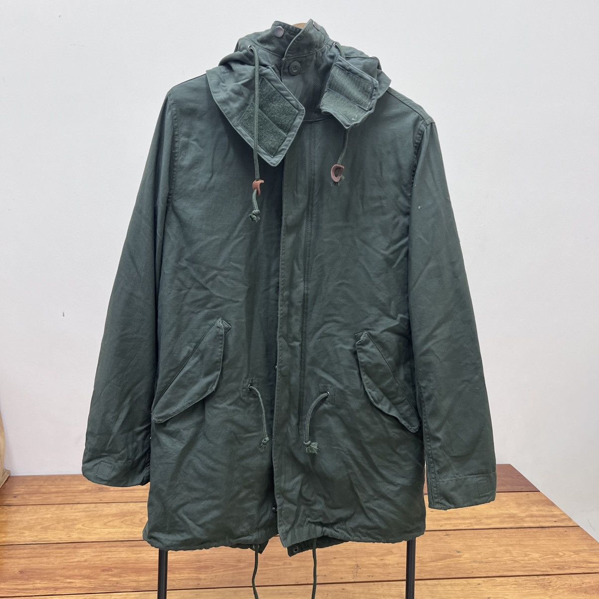 Japanese Brand JapaneseBrand Green Army Fish Tail Parka Size US M / EU 48-50 / 2 - 1 Thumbnail