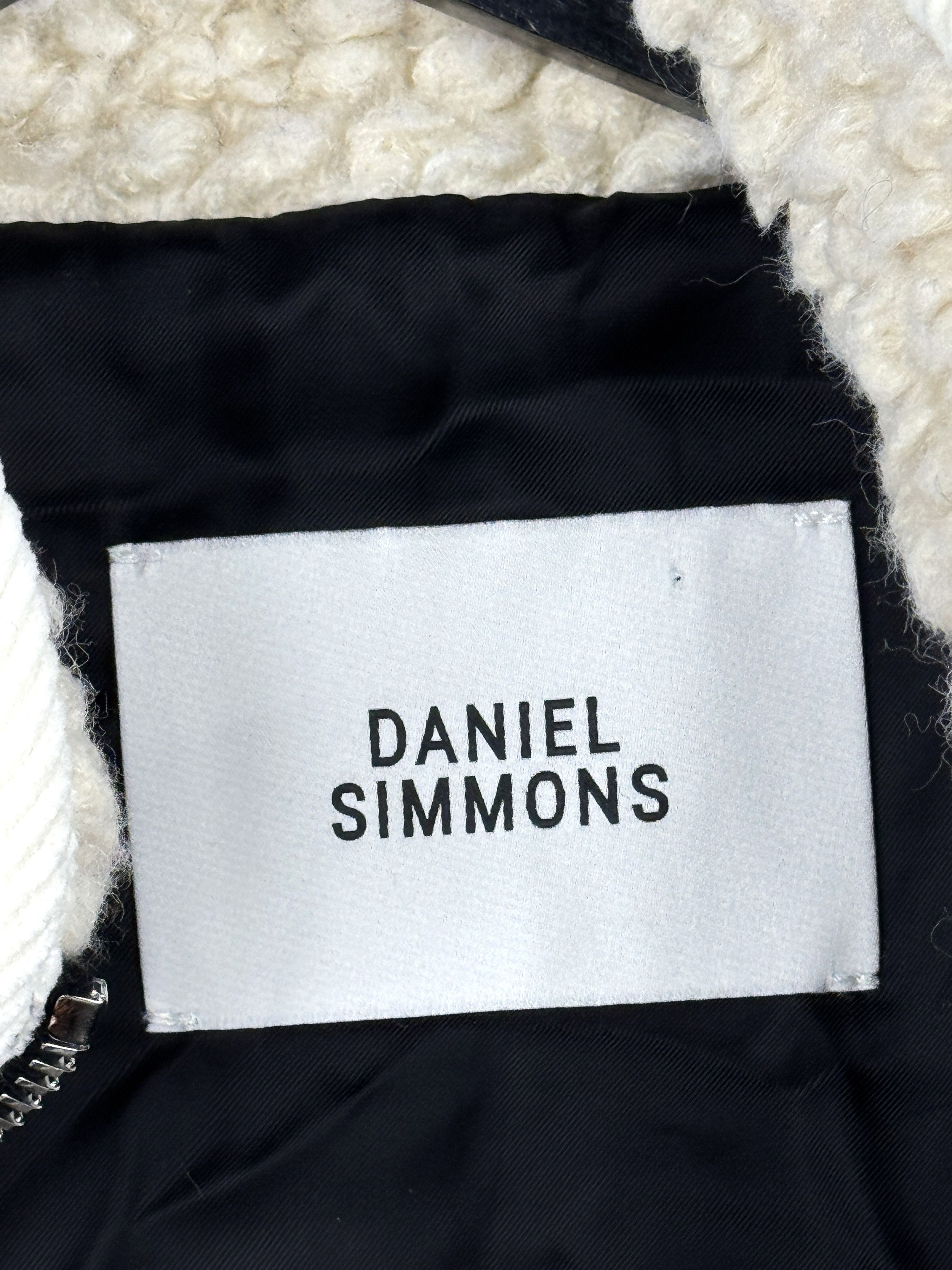 Daniel Simmons Daniel Simmons Wool Zip Up Fleece Cream Jacket L Size US L / EU 52-54 / 3 - 8 Thumbnail