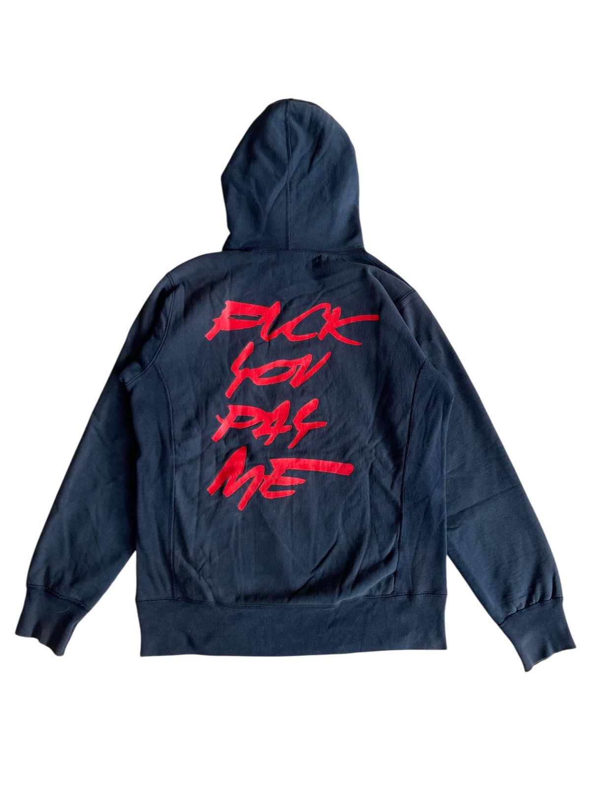 Supreme Supreme X Futura Fuck You Pay Me Hoodie | Grailed