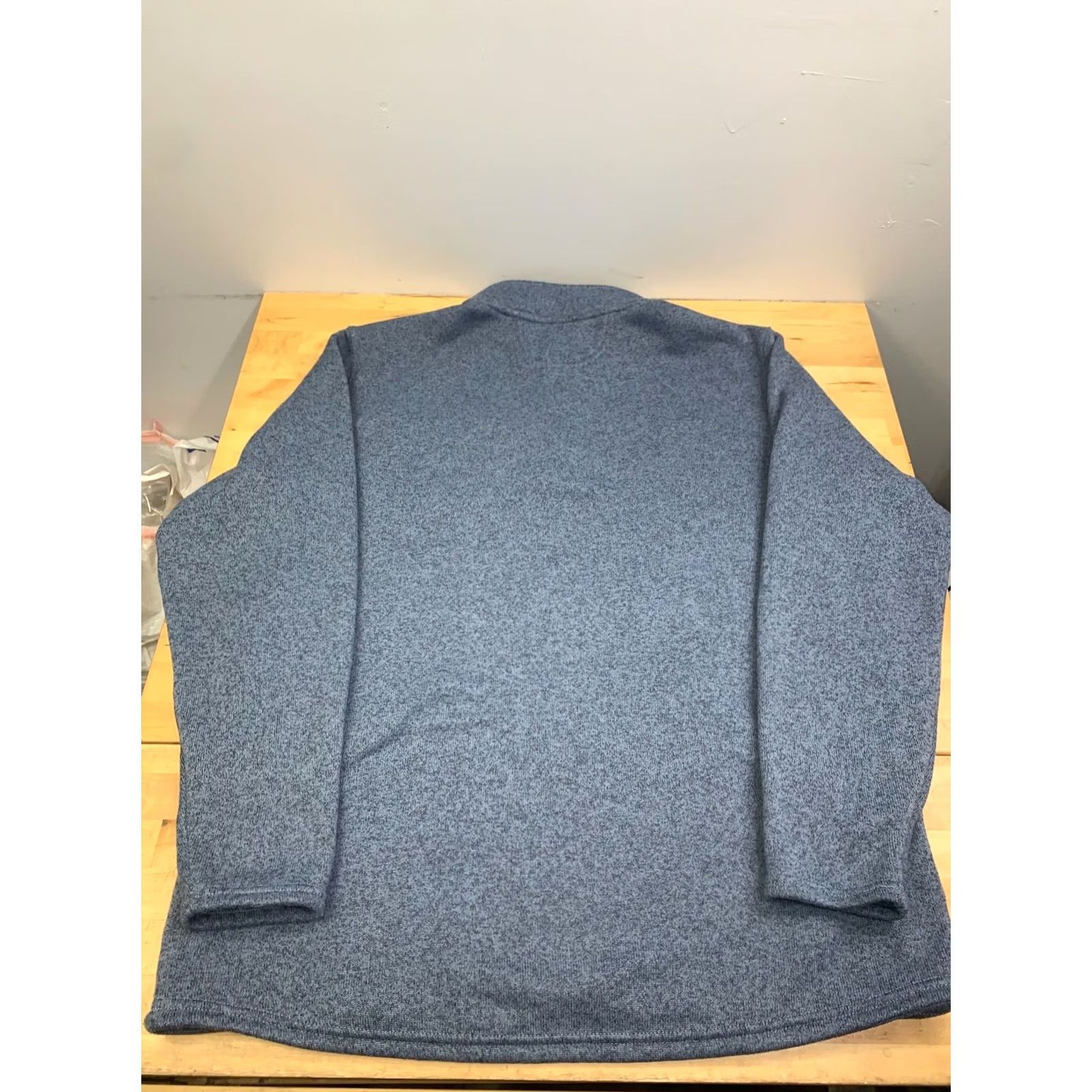 Carhartt Carhartt 1/4 Zip Pullover Men XLT Blue Casual Work Relaxed Fit 13143 Size US XL / EU 56 / 4 - 8 Thumbnail