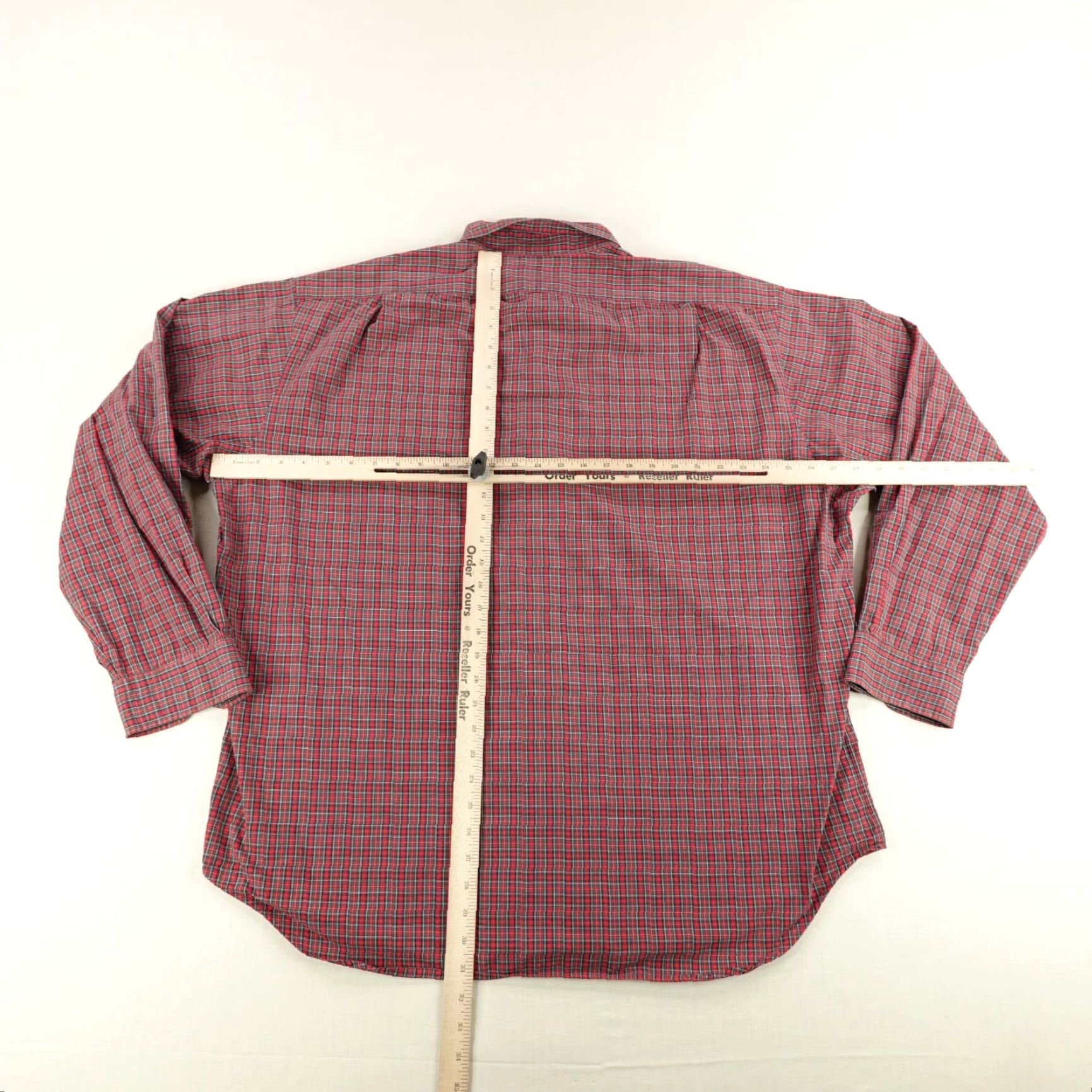 Ralph Lauren Ralph Lauren Shirt Mens 2XL Plaid Button-Up Red Green Tartan Cotton Classic Collared Long Sleeve Pony Logo Size US XXL / EU 58 / 5 - 4 Thumbnail