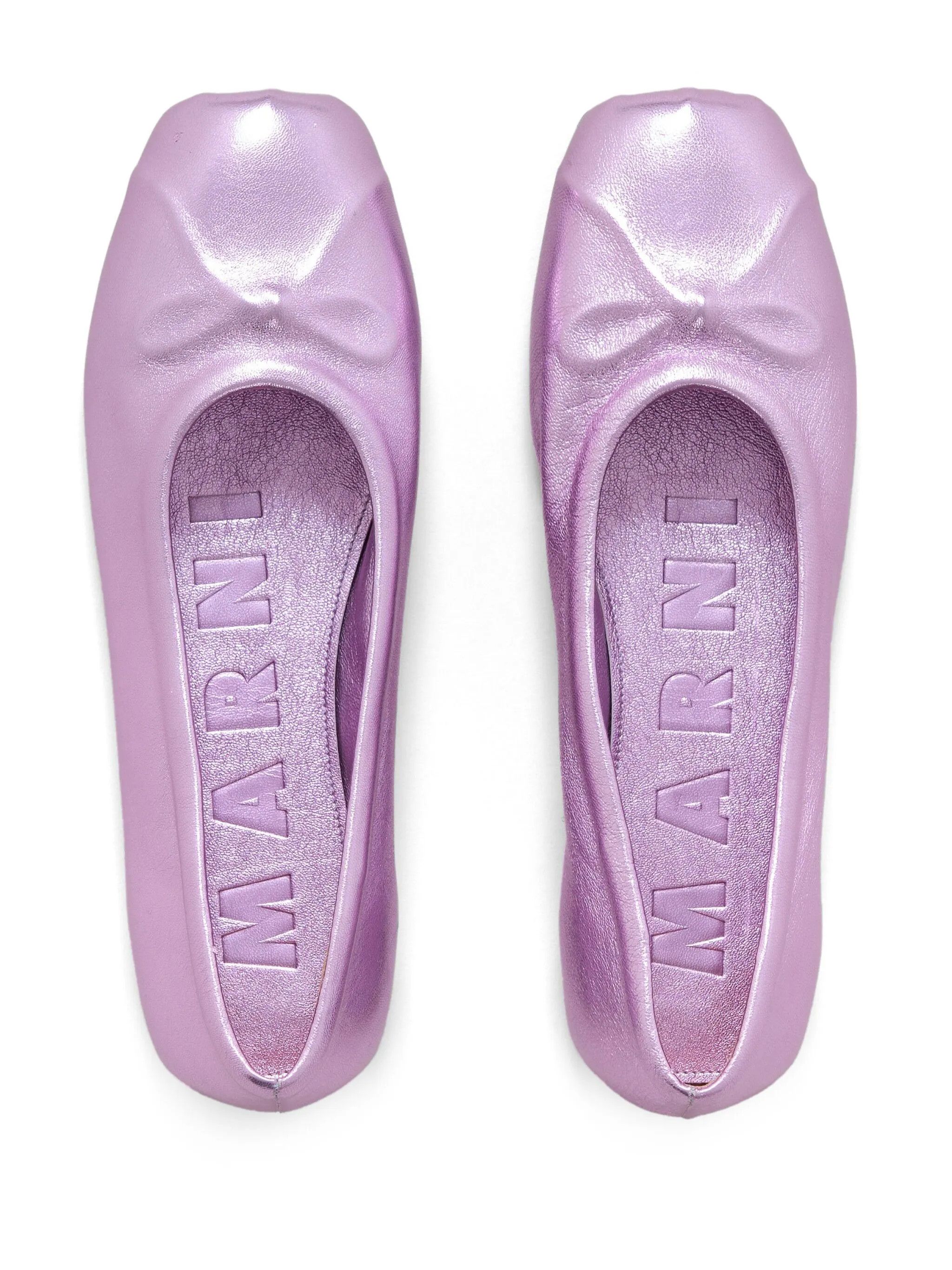 o1w1db10925 Flats in Purple