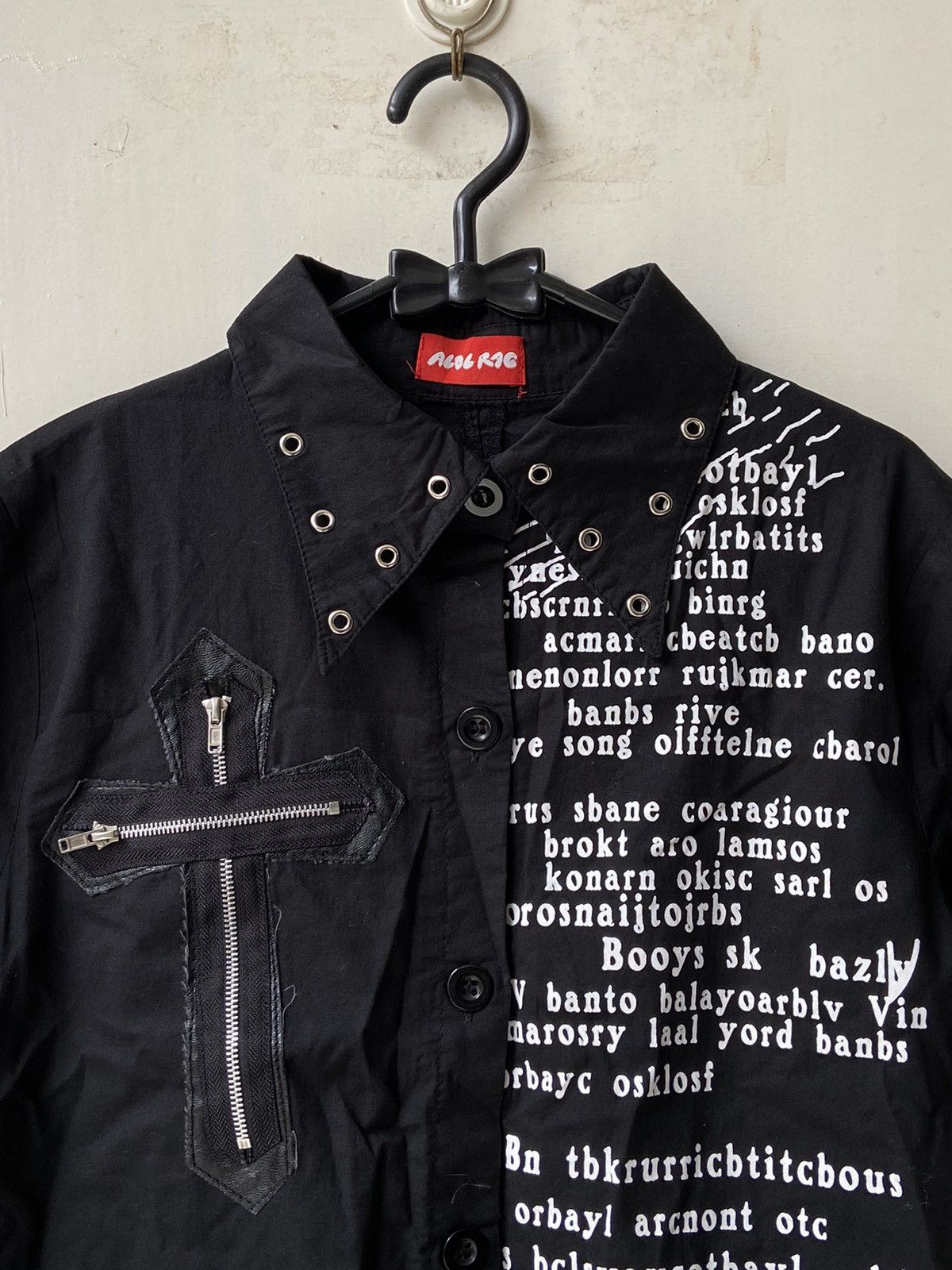 Seditionaries ACDC RAG Black Patterned Shirts Size US XS / EU 42 / 0 - 3 Thumbnail