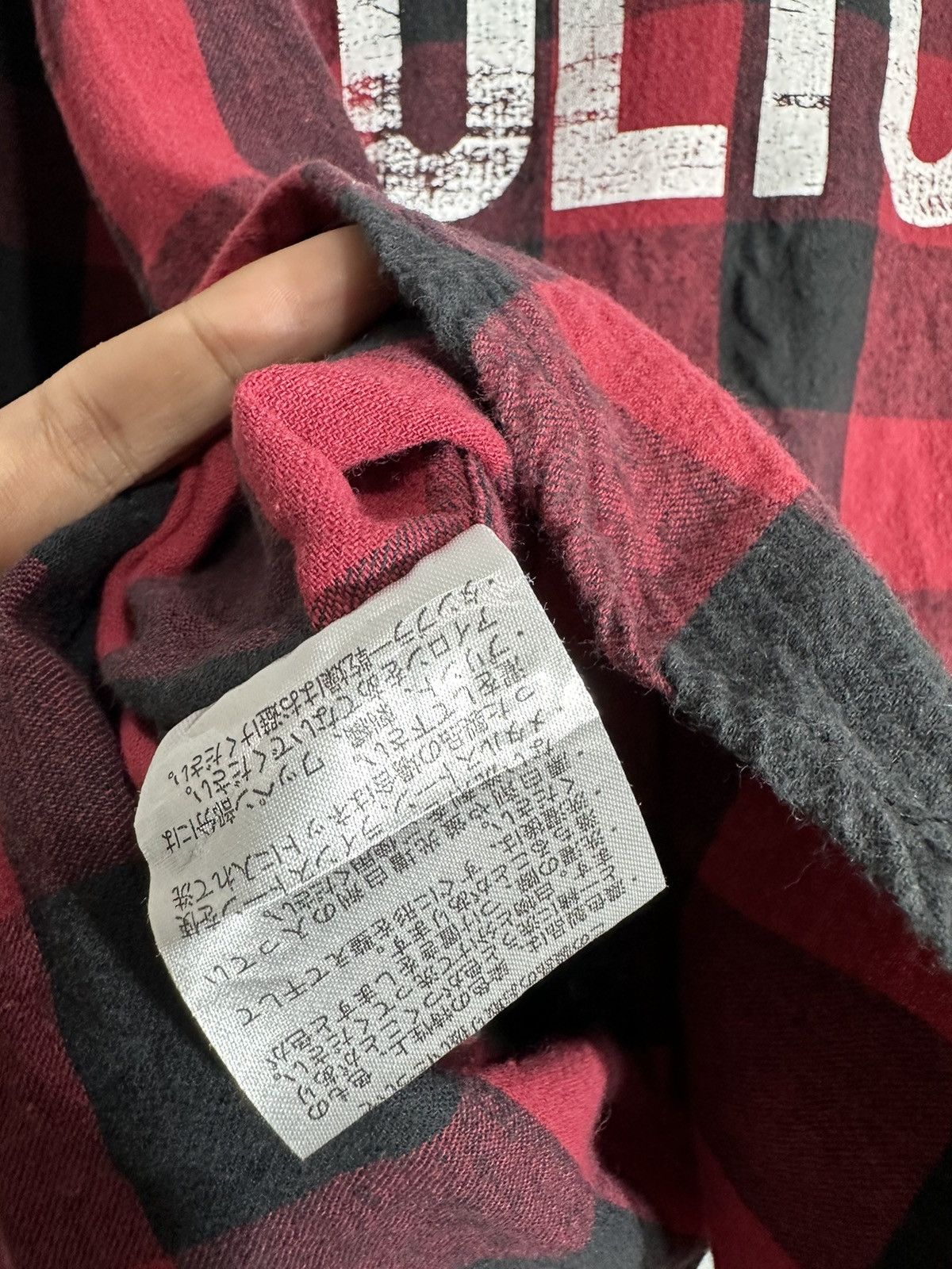 Hysteric Glamour COUNTER CULTURE SHIRT JUNYA WATANABE STYLE PLAID BUTTON Size US M / EU 48-50 / 2 - 9 Thumbnail