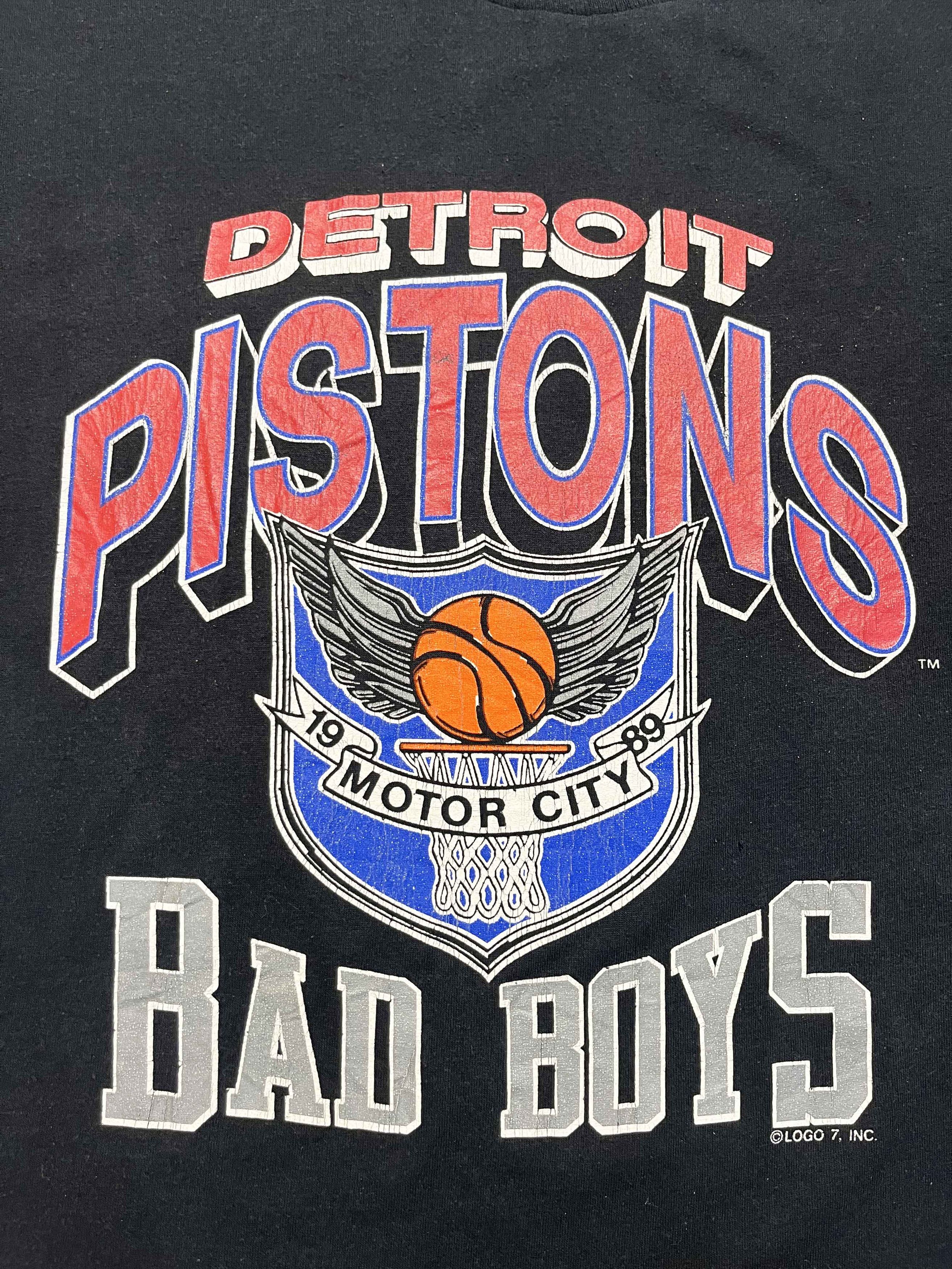 Vintage Vintage Screen Stars NBA Detroit Pistons Bad Boys T-Shirt Size US L / EU 52-54 / 3 - 2 Thumbnail