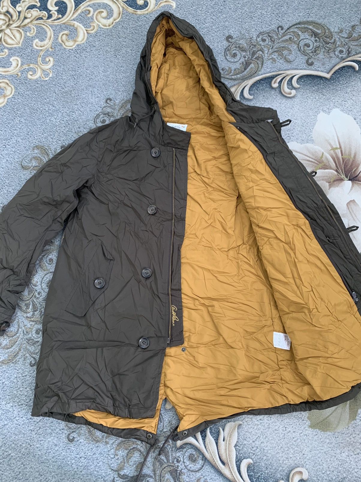 Japanese Brand × Vintage Arnold Palmer Go Arnie Go Classic Style Fishtail Jkt Hooded Size US L / EU 52-54 / 3 - 7 Thumbnail
