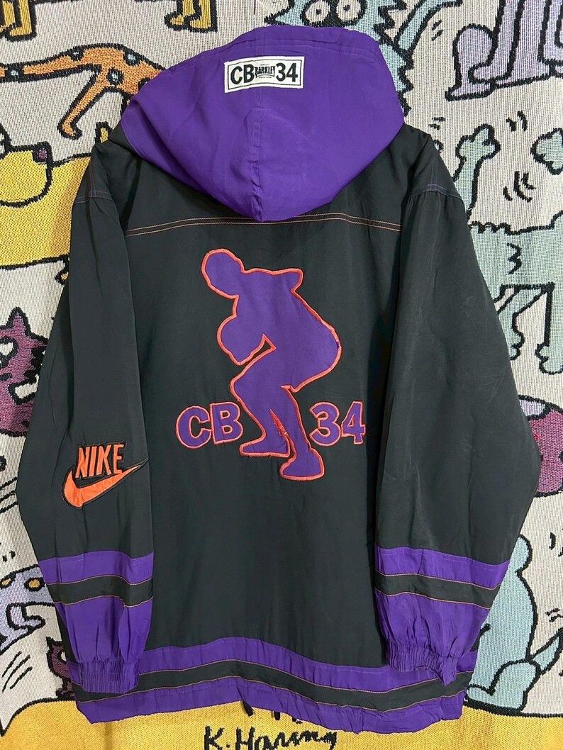 Nike Vintage 90s Nike Charles Barkley Jacket size XL Size US XL / EU 56 / 4 - 1 Thumbnail